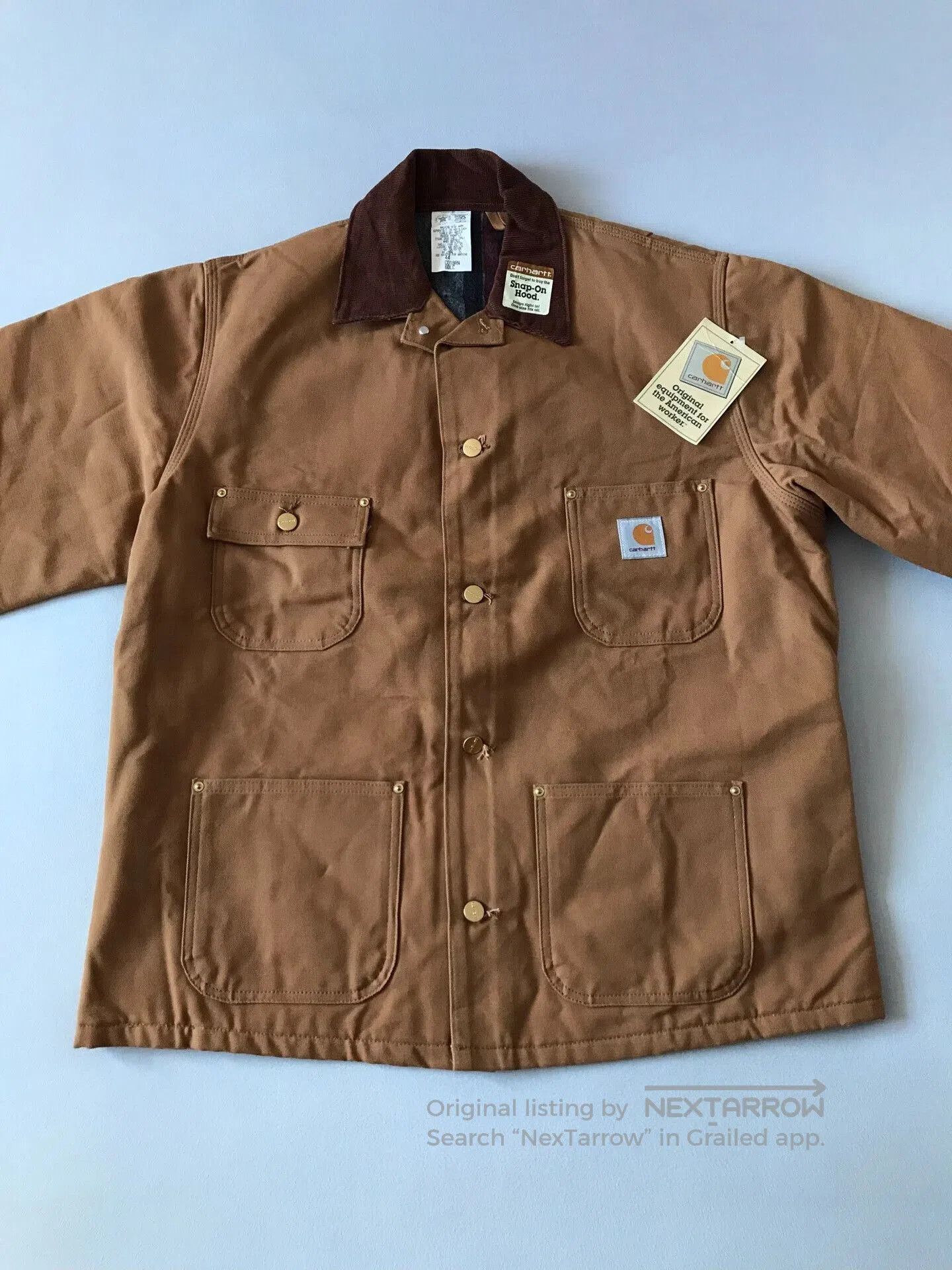 Carhartt 90s Carhartt C01 Brown Jacket. Size US S / EU 44-46 / 1 - 4 Thumbnail
