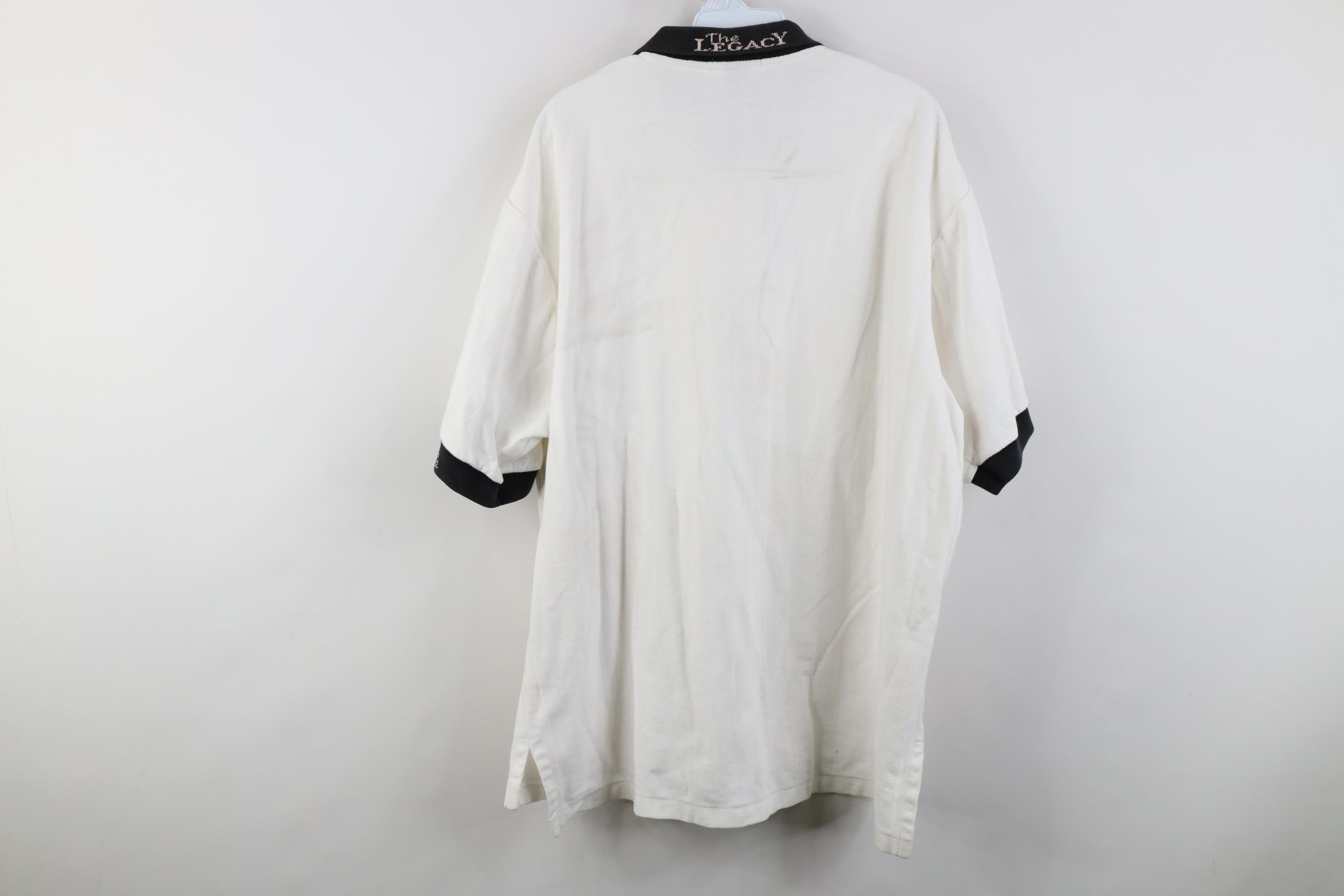 Vintage Vintage 90s Herringbone The Legacy Golf Course Polo Shirt Size US L / EU 52-54 / 3 - 17 Thumbnail