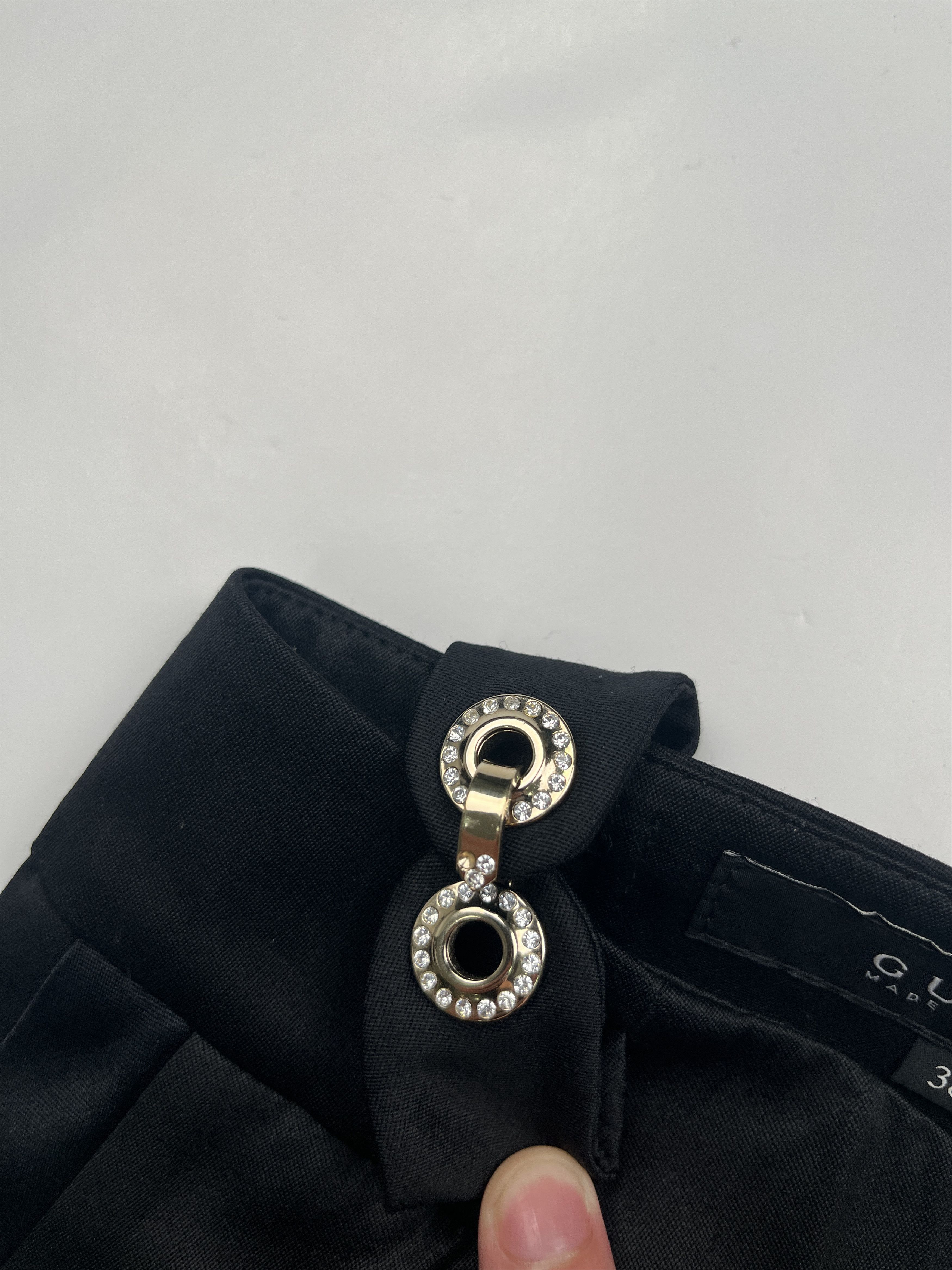 Gucci Gucci Black Tuxedo Pants Size 26" / US 2 / IT 38 - 3 Thumbnail