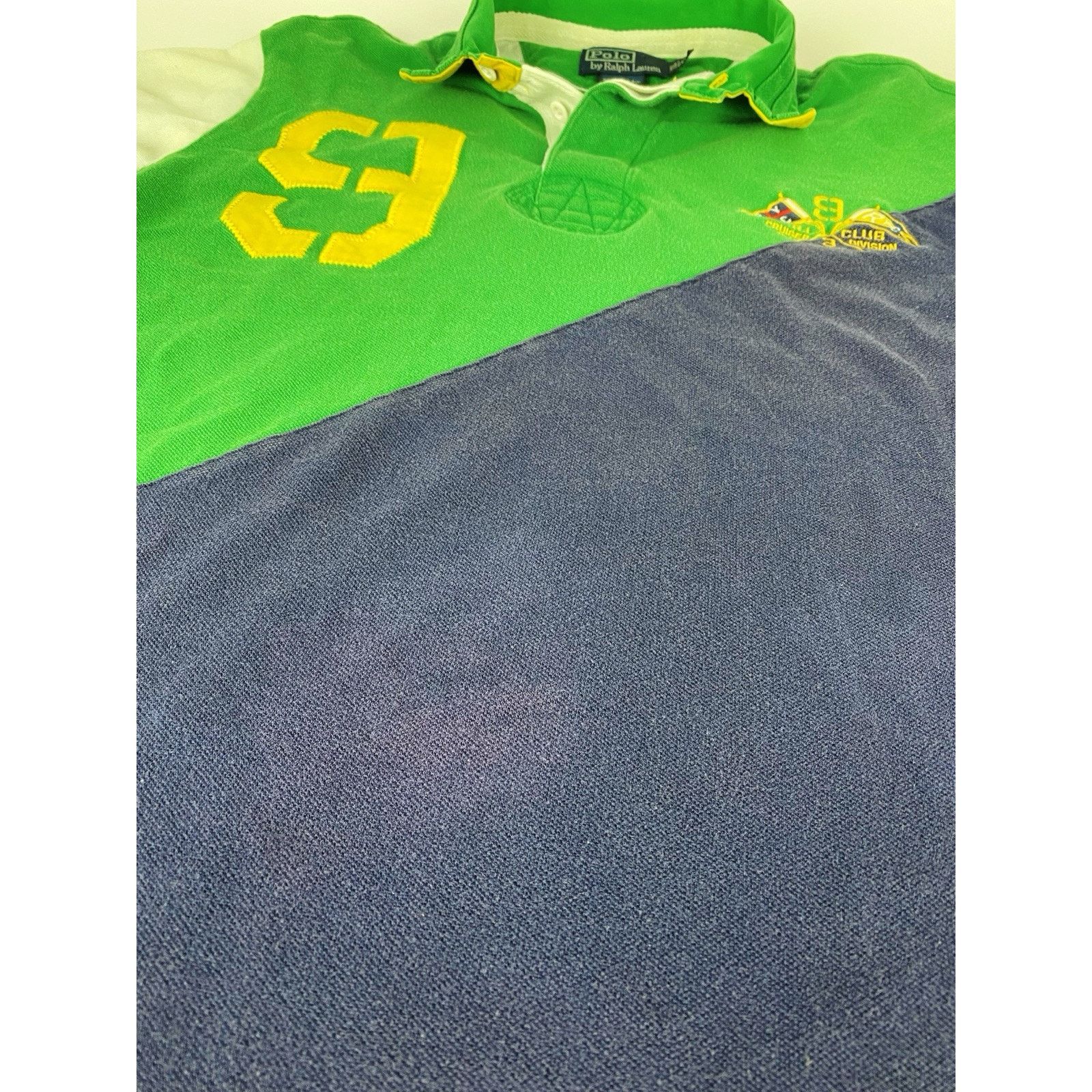 Ralph Lauren Polo Ralph Lauren Men’s Two Toned Rugby Polo Shirt Sz XL Size US XL / EU 56 / 4 - 11 Thumbnail