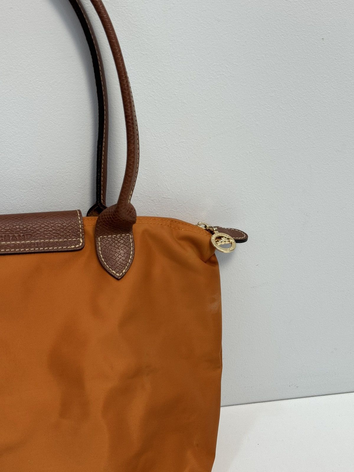 Longchamp Vintage Longchamp women's orange Bag Size ONE SIZE - 8 Thumbnail
