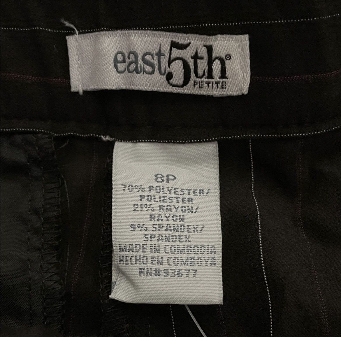 Other East 5th Black Pinstripe Pants Size 30" / US 8 / IT 44 - 2 Thumbnail