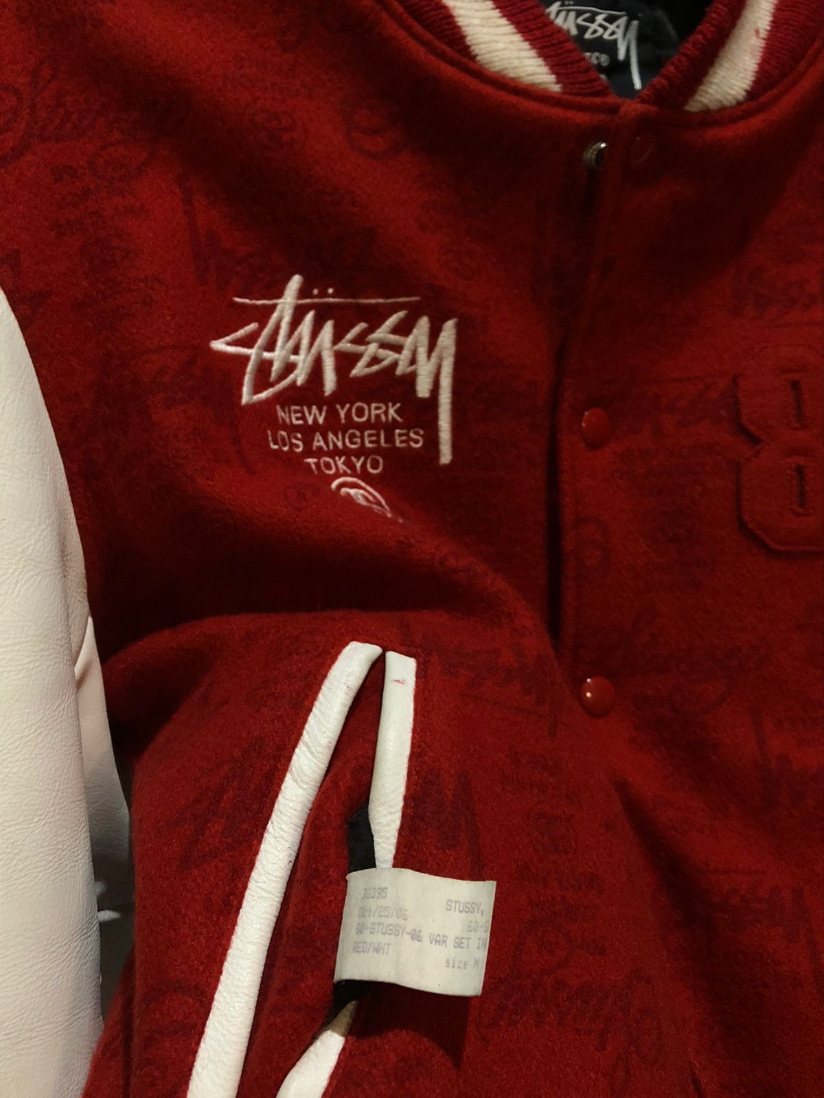 Stussy Varsity Jacket Stussy 25th Anniversary Size US M / EU 48-50 / 2 - 2 Thumbnail