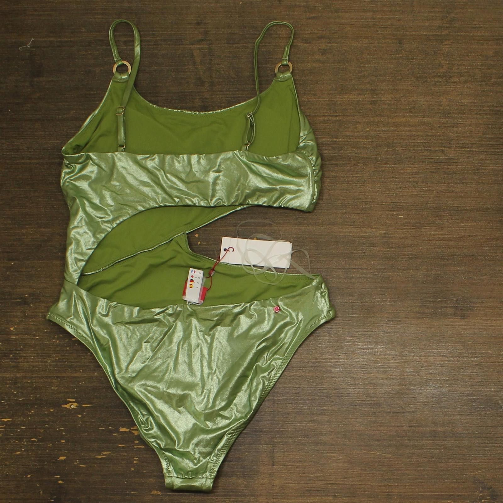 Red Carter Nwt Red Carter One Piece Swimsuit Rccs25885 Aloe Green Xl Size ONE SIZE - 2 Thumbnail