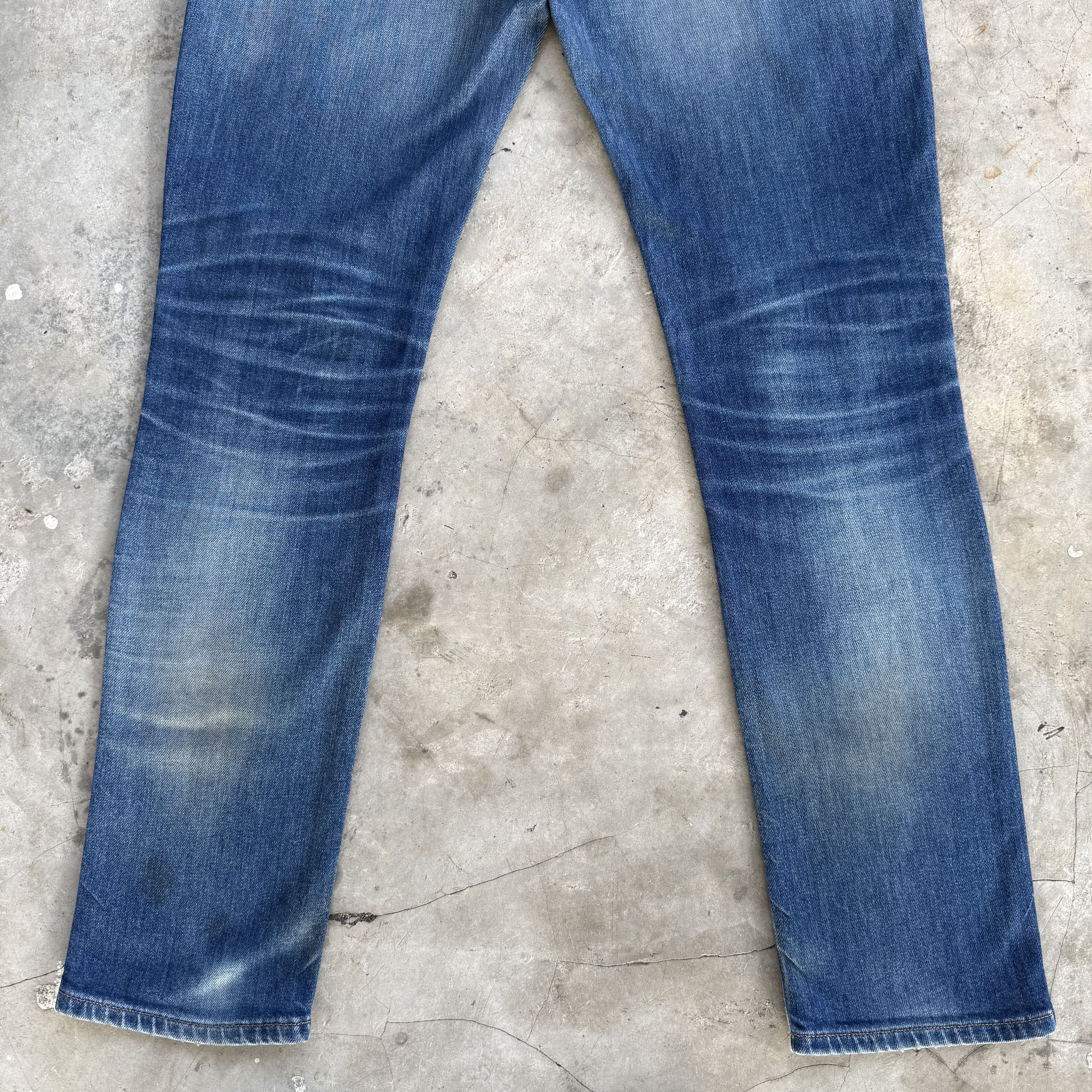 Acne Studios W33 ACNE STUDIO SLIM FADED STONEWASH DENIM JEAN PANTS Size US 33 - 11 Thumbnail