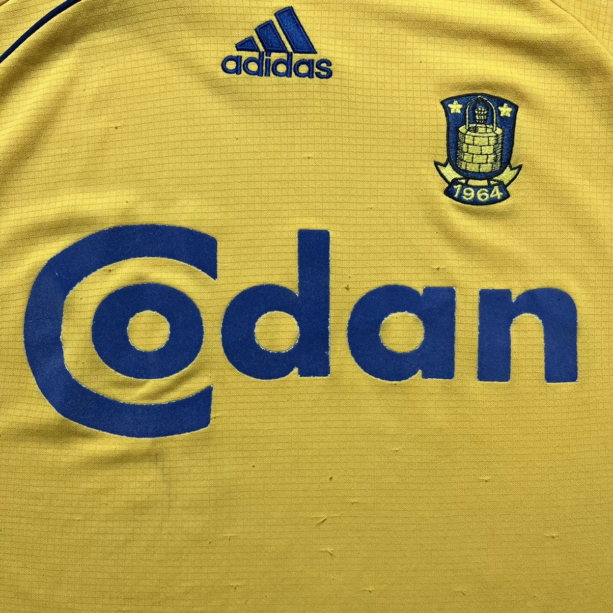 Adidas Vintage Adidas Brondby 2006/2008 Home Soccer Jersey Football Size US XS / EU 42 / 0 - 8 Thumbnail