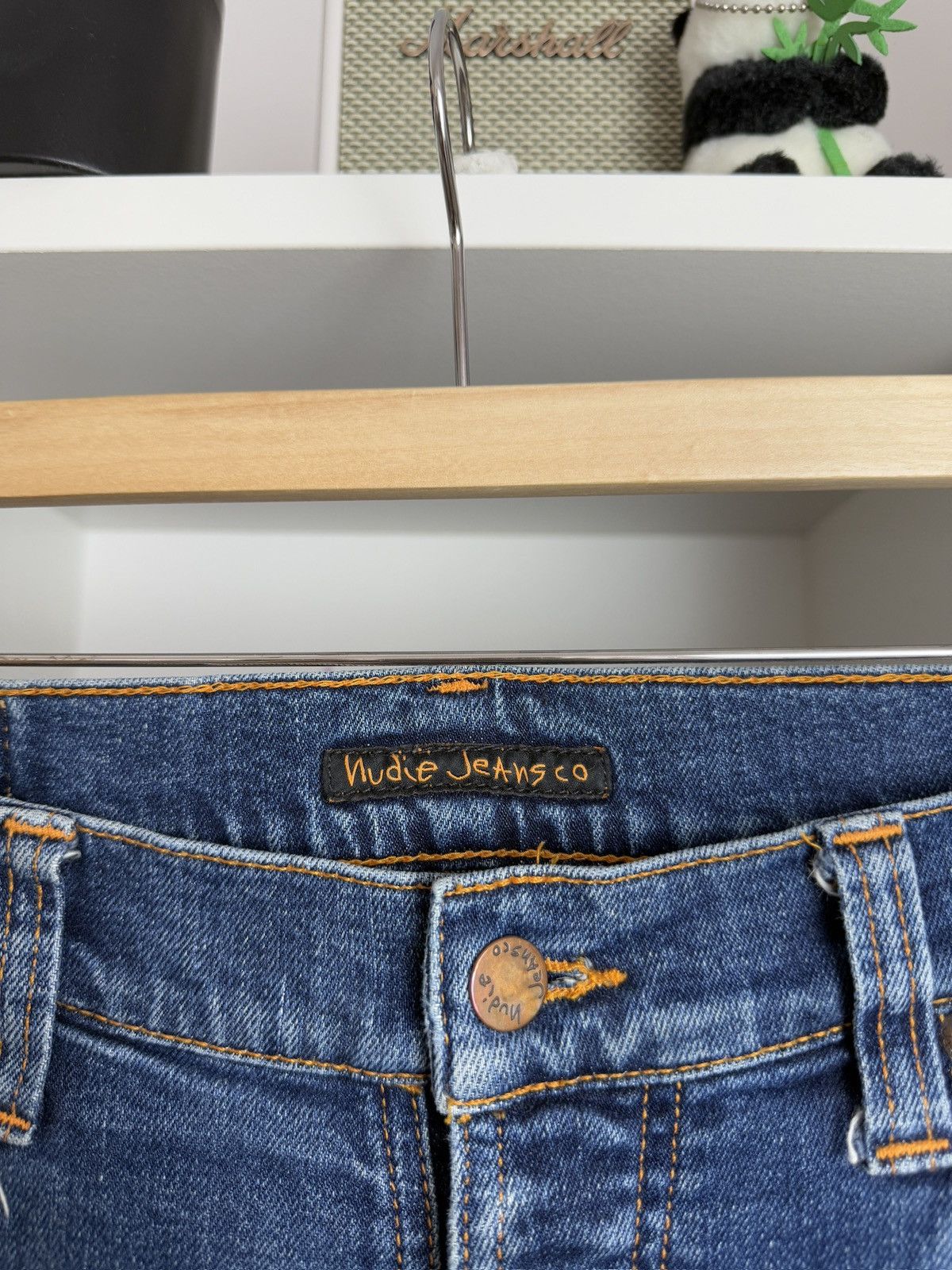 Designer × Nudie Jeans Nudie Jeans straight fit denim pants 31x32 designer casual Size US 31 - 4 Thumbnail