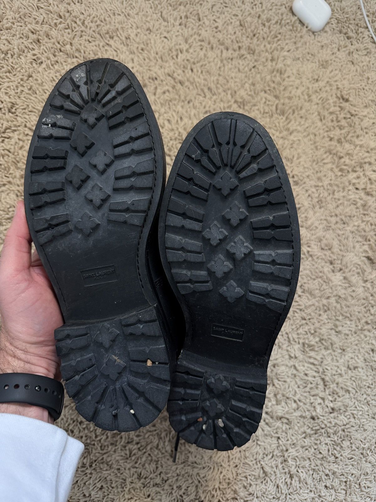 Saint Laurent Paris Saint Laurent Winter Combat Boot Size 40 Size US 7 / EU 40 - 4 Thumbnail