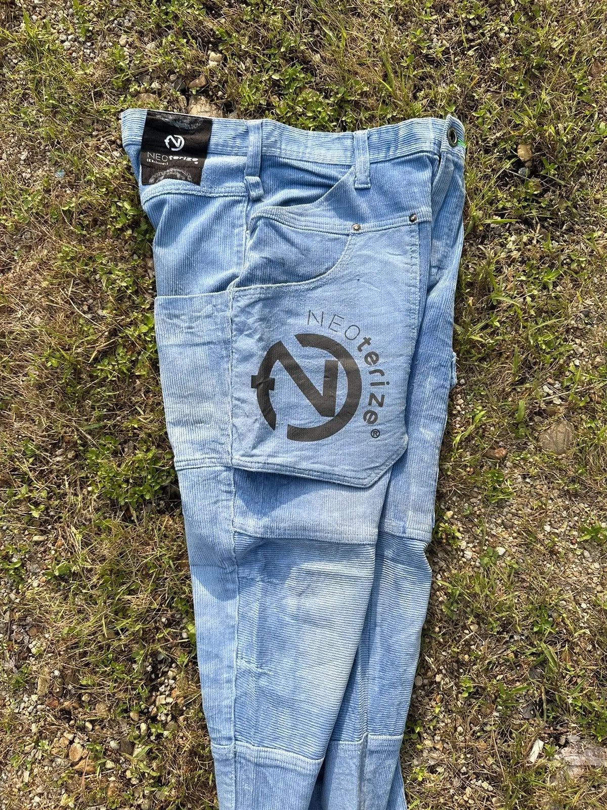 If Six Was Nine CRAZY!🔥🔥 NEOTERIZE Multipocket N.T.R.Z. Corduroy Pants W30 Size US 30 / EU 46 - 16 Thumbnail