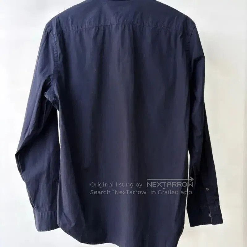 Burberry Burberry Navy Blue Women's Button-Up Shirt. Size M / US 6-8 / IT 42-44 - 2 Thumbnail