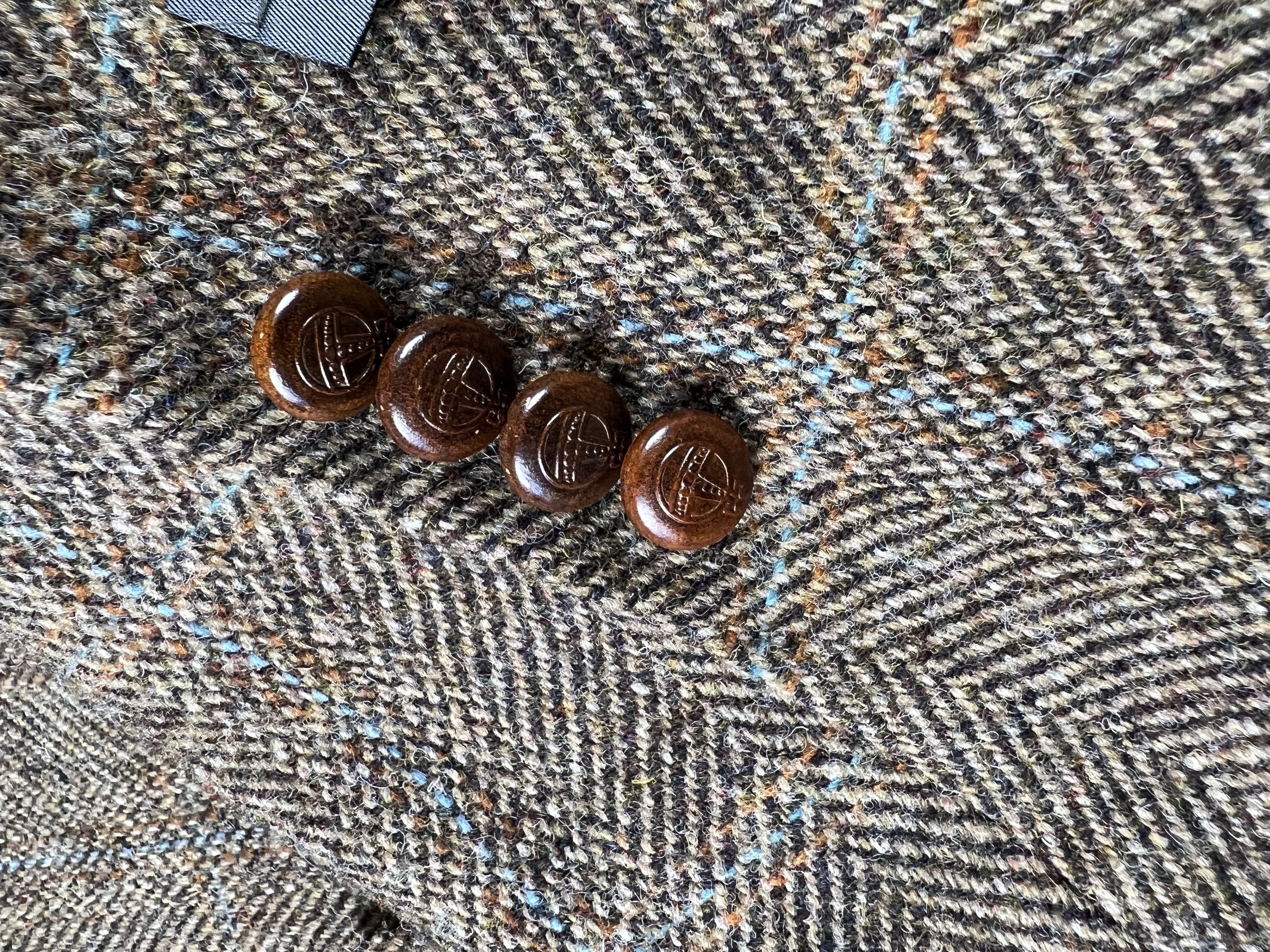 Harris Tweed × Vintage Vintage Harris Tweed Wool Blazer M Size 48R - 5 Thumbnail