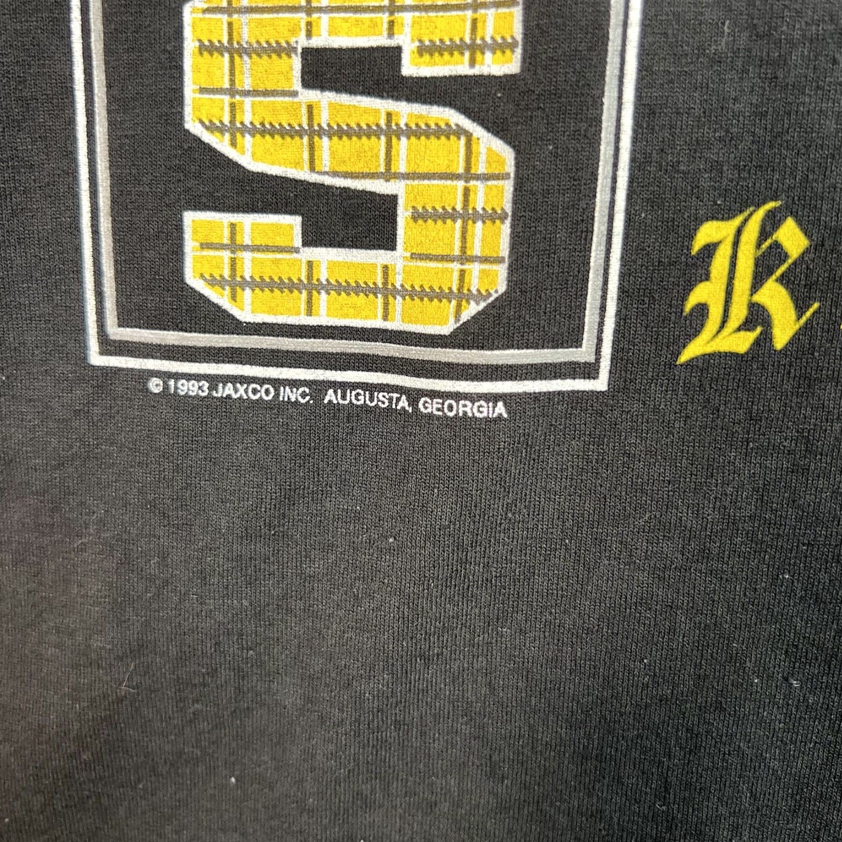 Vintage VINTAGE 90s Knights Armor Graphic Tee Shirt Adult XL Black Mens Size US XL / EU 56 / 4 - 5 Thumbnail