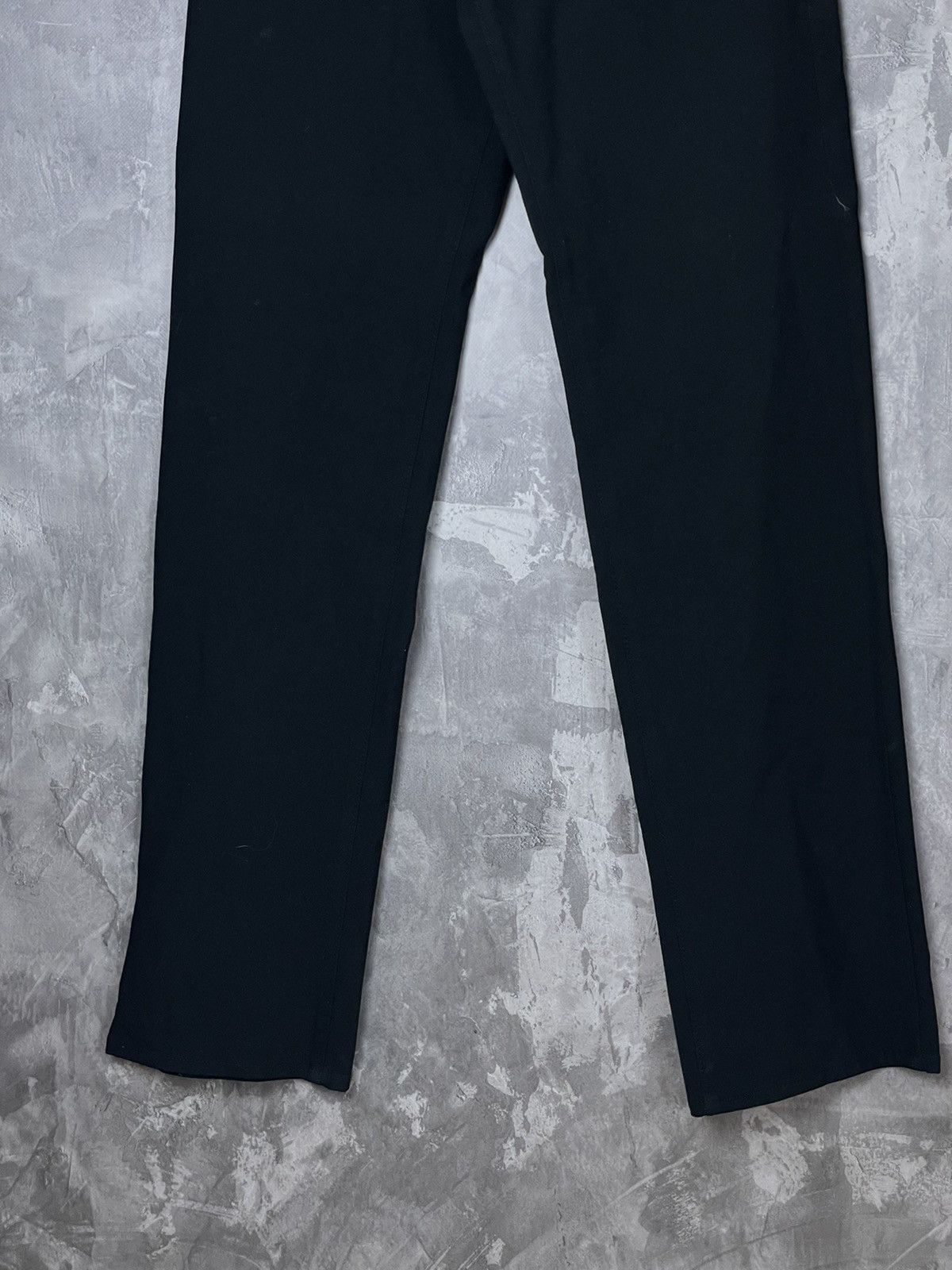 Versace × Vintage Vintage Versace Basic Black Y2K pants Size 32" / US 10 / IT 46 - 8 Thumbnail