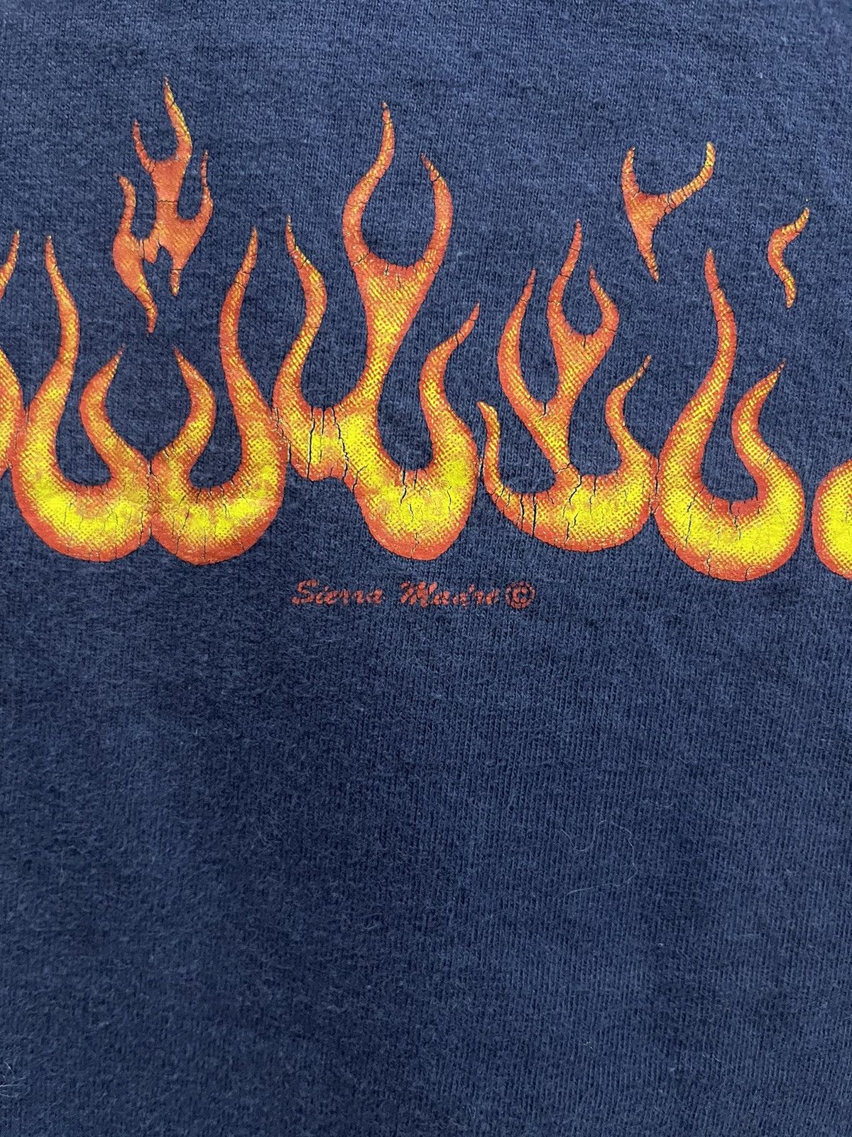 Vintage Vintage 90s Flame Skate Tees🔥🔥🔥 Size US M / EU 48-50 / 2 - 2 Thumbnail