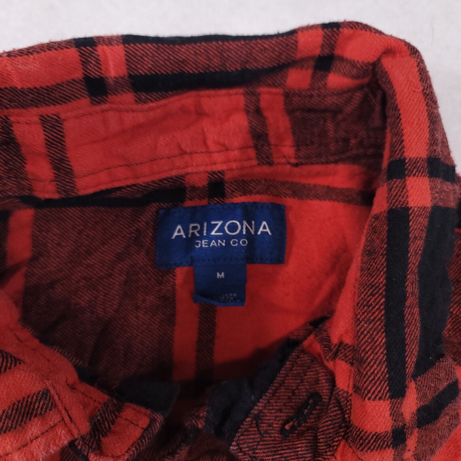 Arizona Jean Co. Arizona Jean Co Buffalo Check Flannel Shirt Mens Size M Red Size US M / EU 48-50 / 2 - 3 Thumbnail