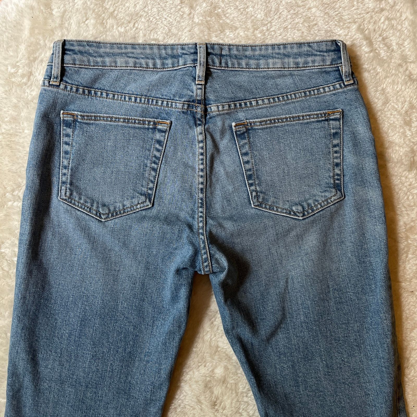 SLVRLAKE SLVRLAKE | Medium Wash Mid Rise Kick Flare Scarlett Jeans Size 30" / US 8 / IT 44 - 4 Thumbnail