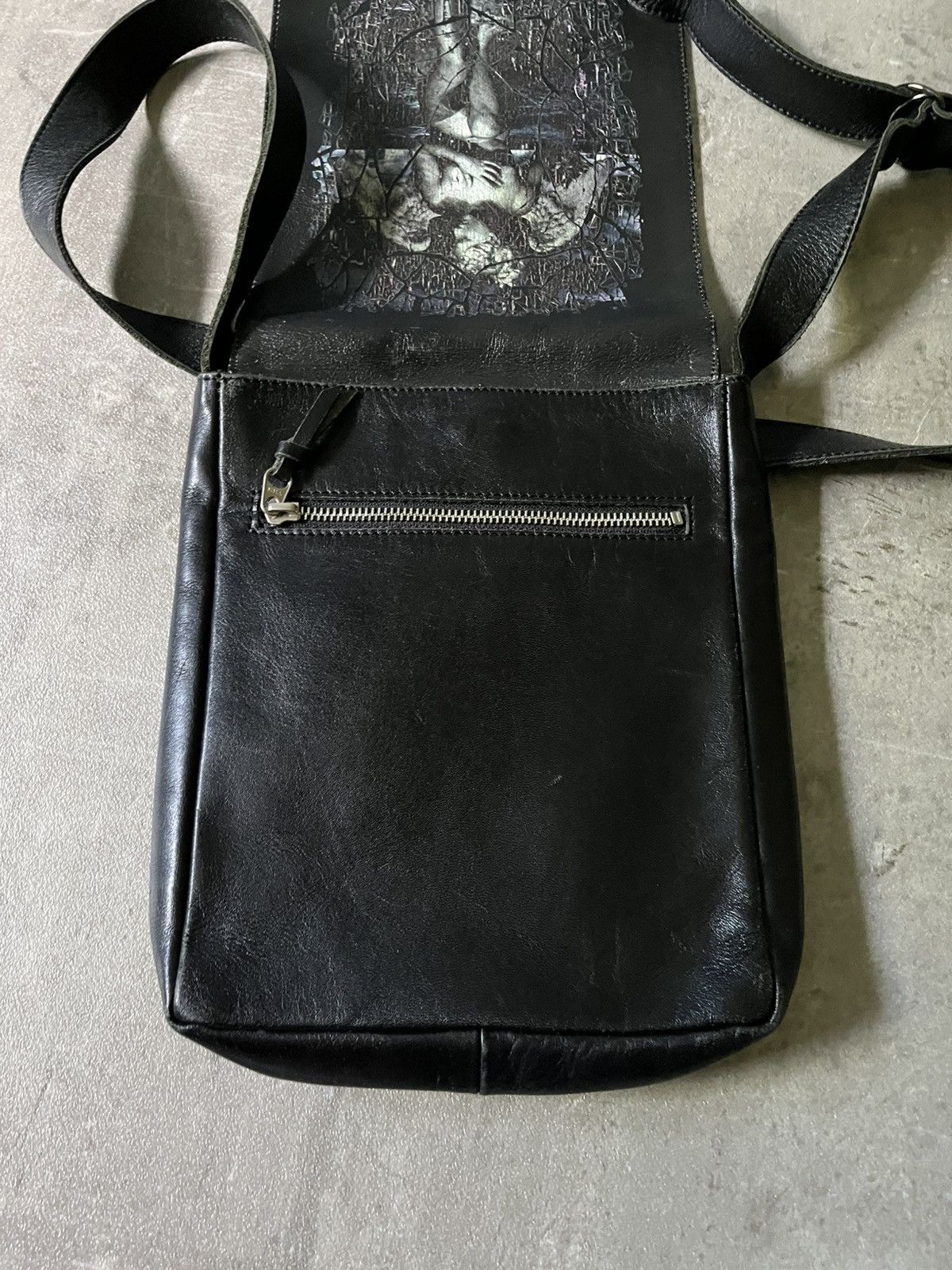 Jean Paul Gaultier Jean Paul Gaultier 1999 Angel shoulder bag leather black Size ONE SIZE - 13 Thumbnail