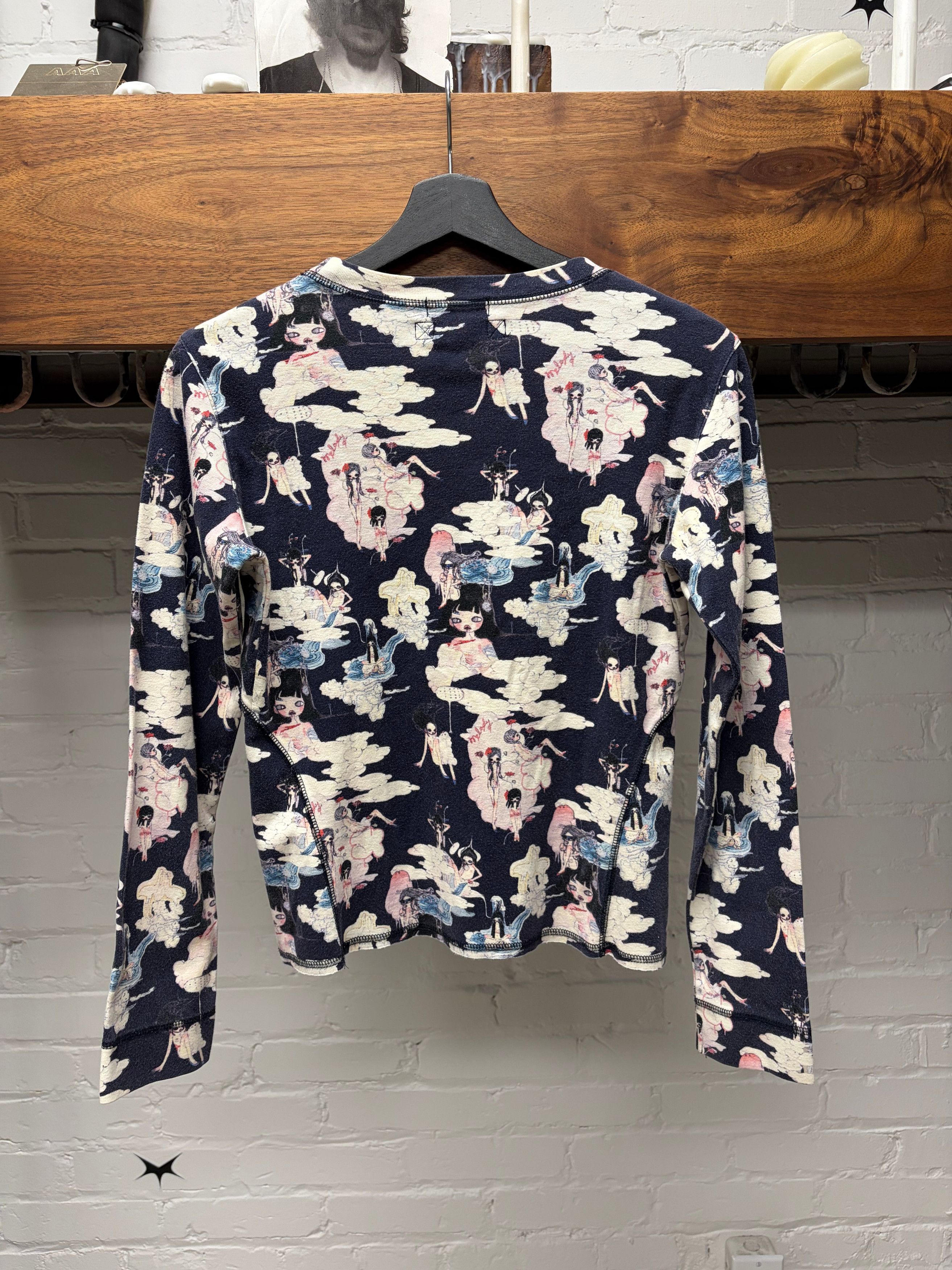 Issey Miyake AW2004 Issey Miyake x Aya Takano ‘Superflat’ Sweatshirt Size US L / EU 52-54 / 3 - 4 Thumbnail