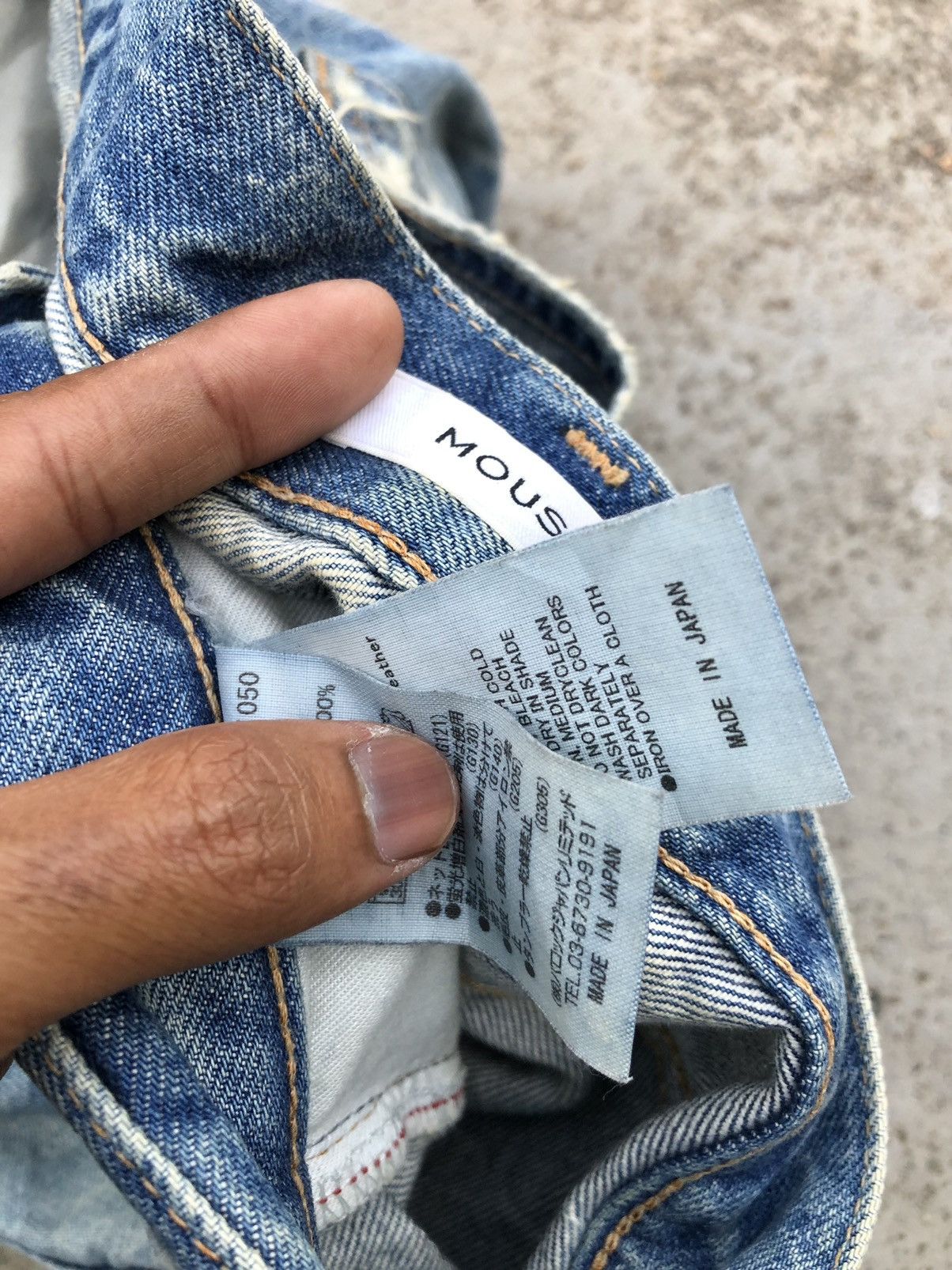 Japanese Brand JAPANESSE MOUSSY CROPPED JEANS Size US 28 / EU 44 - 3 Thumbnail