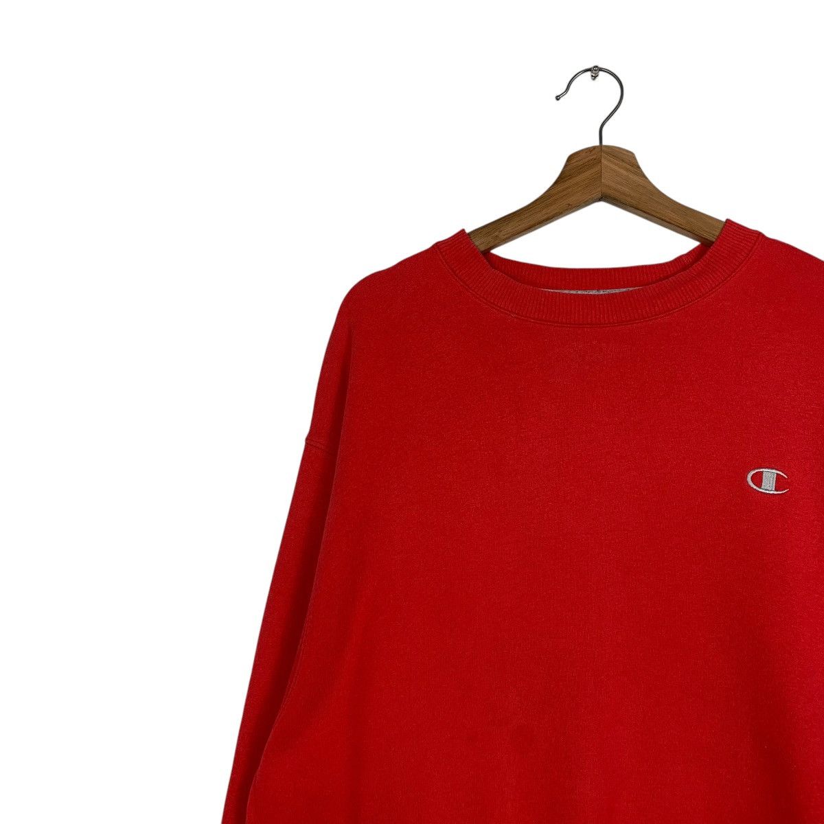 Champion Vintage Y2K Champion Red Crewneck Sweatshirt Size US M / EU 48-50 / 2 - 6 Thumbnail