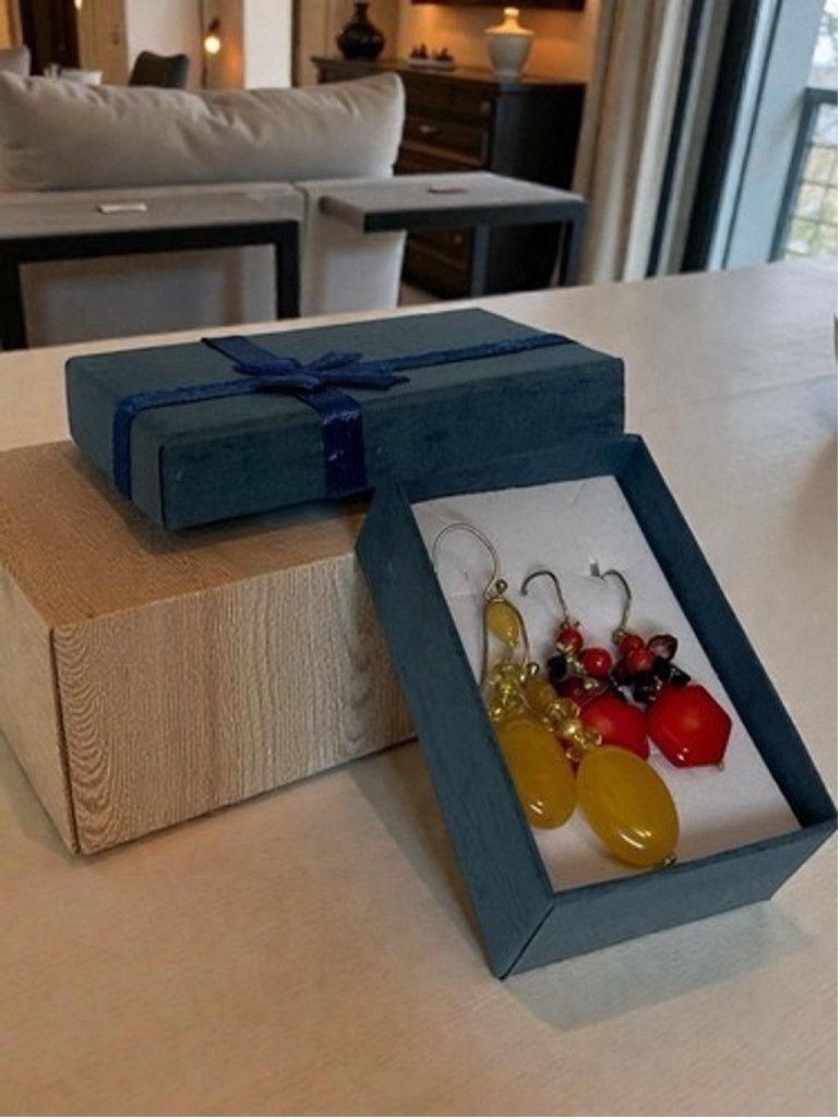 Other NWT Pannee 2 Pierced Dangle Drop Bead /Beaded Earrings Women Size ONE SIZE - 16 Thumbnail