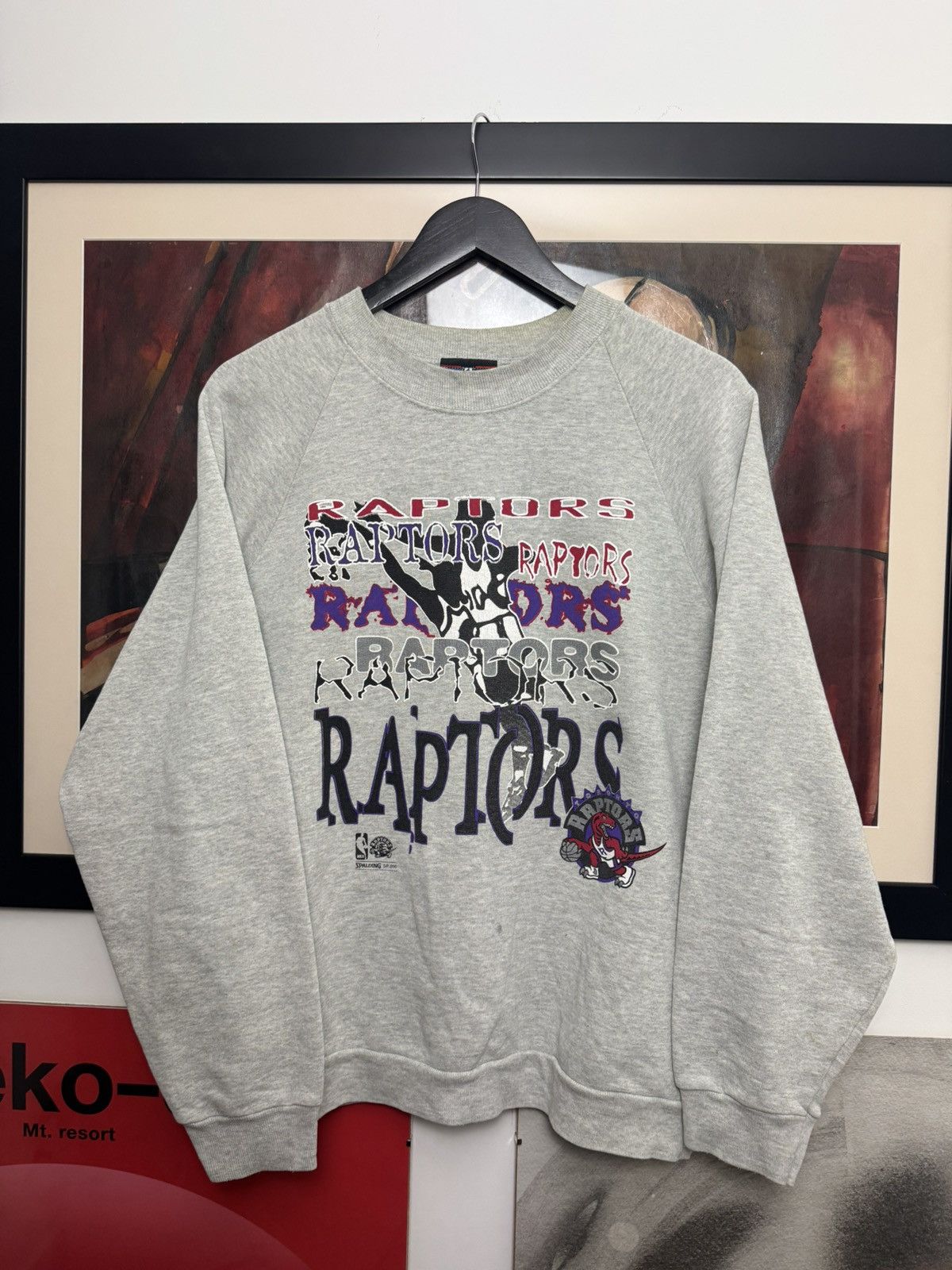 Spalding Vintage 90s Toronto Raptors Crewneck Sweatshirt NBA Spalding Size US M / EU 48-50 / 2 - 3 Thumbnail