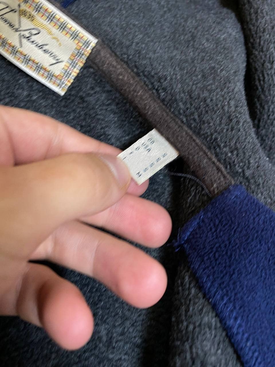 Burberry vintage crazy Y2K hoodie zip blue Thomas Burberry streetwear Size US S / EU 44-46 / 1 - 3 Thumbnail