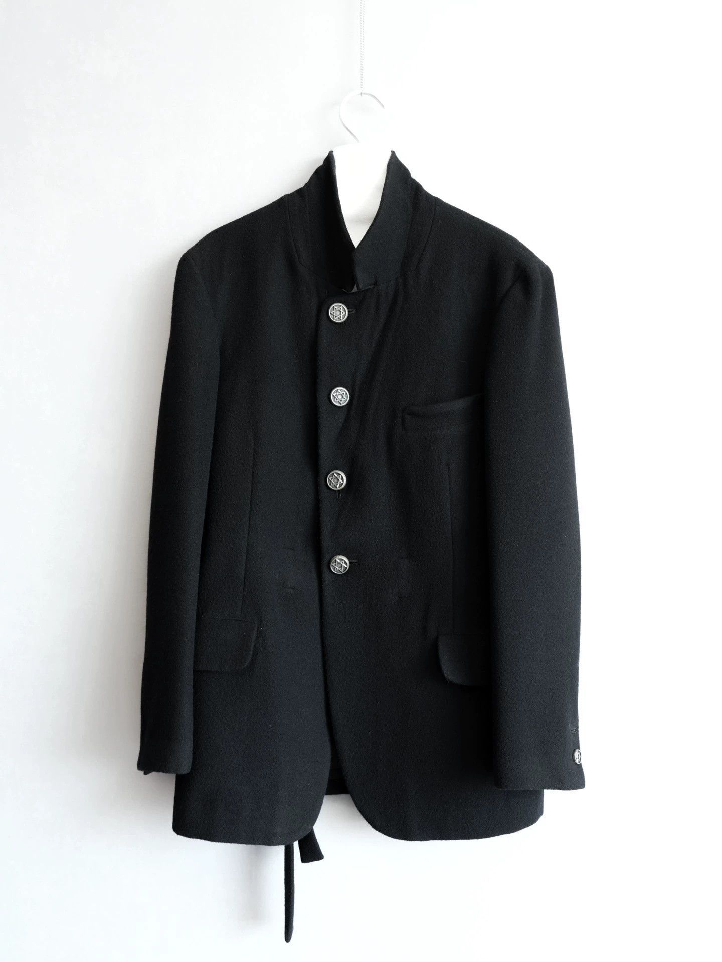 Yohji Yamamoto Yohji Yamamoto 11AW JD Mafia Silver David Star Buttons Size US S / EU 44-46 / 1 - 1 Thumbnail