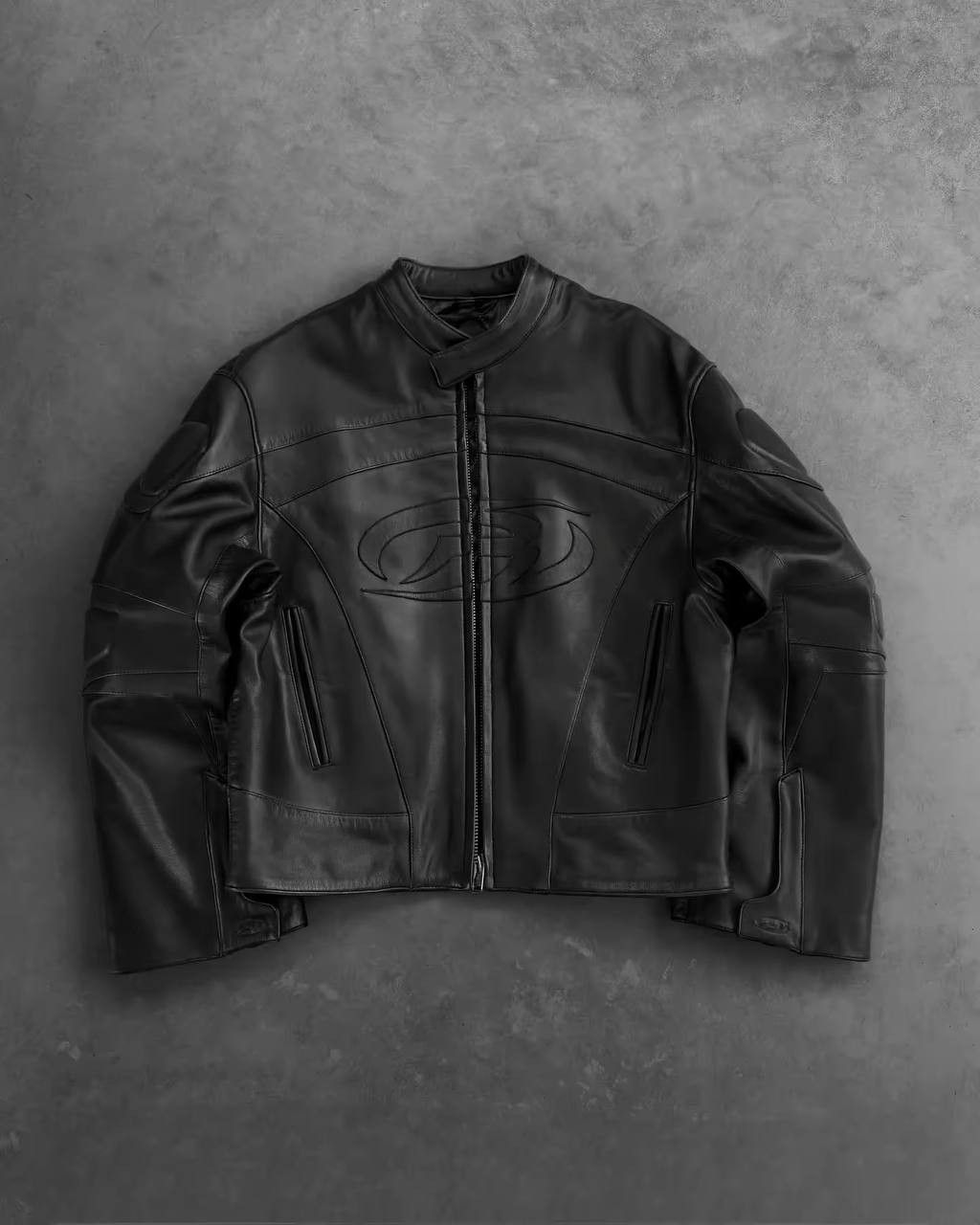 Japanese Brand × Vintage designer style moto jacket with zipper Size US L / EU 52-54 / 3 - 2 Thumbnail