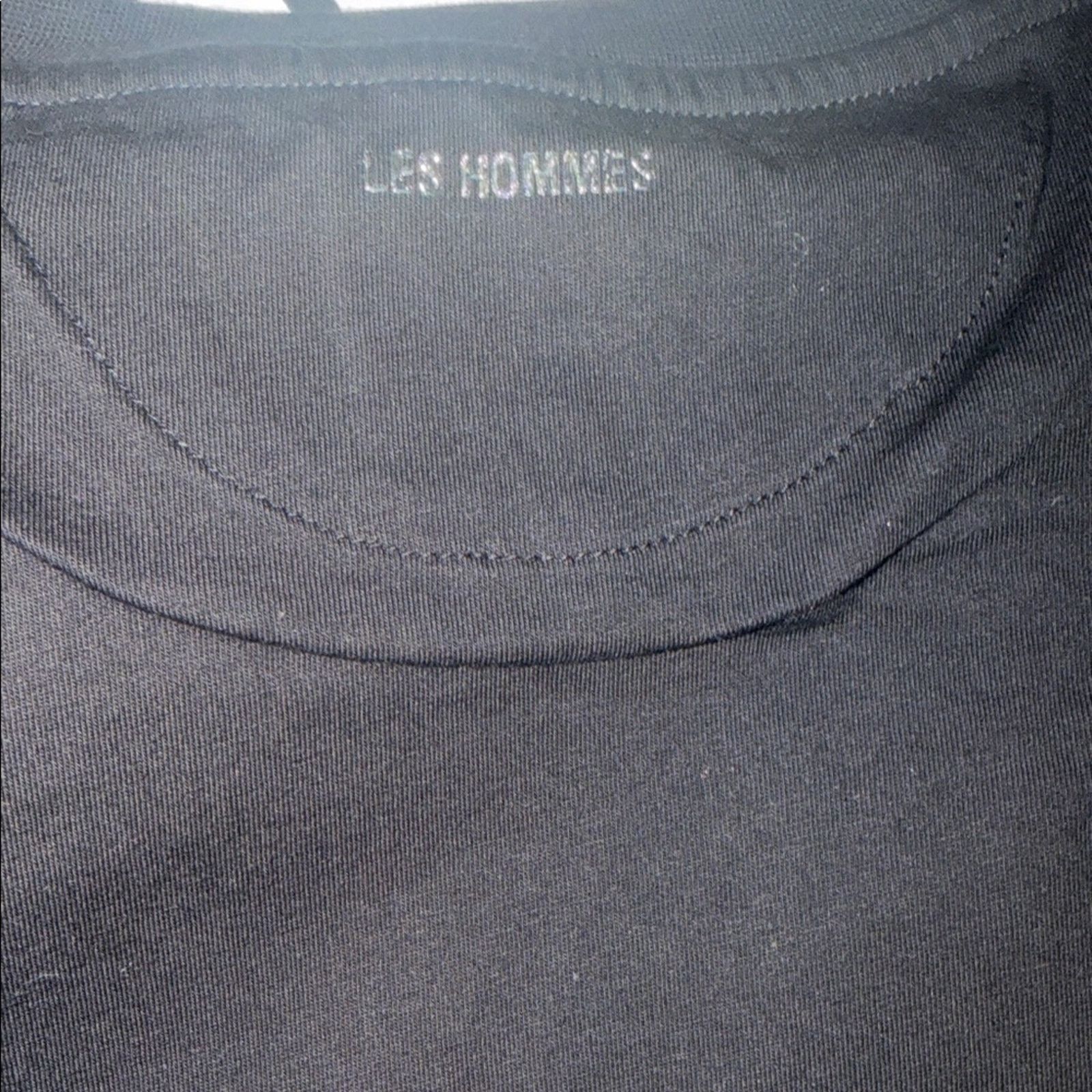 Les Hommes Les Hommes Monochrome Star Pattern Tee Size 3XL Size US XXL / EU 58 / 5 - 4 Thumbnail