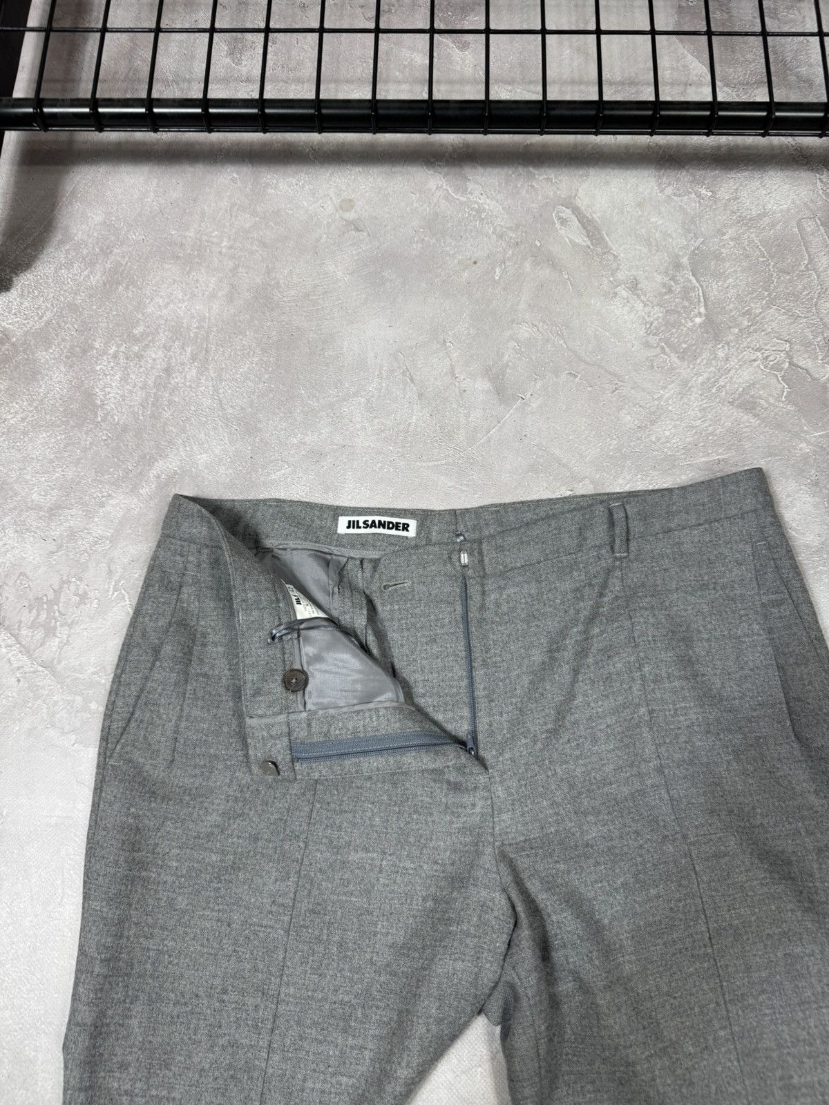 Jil Sander Jil Sander Luxuru Wool Women's Pants Size 28" / US 6 / IT 42 - 6 Thumbnail