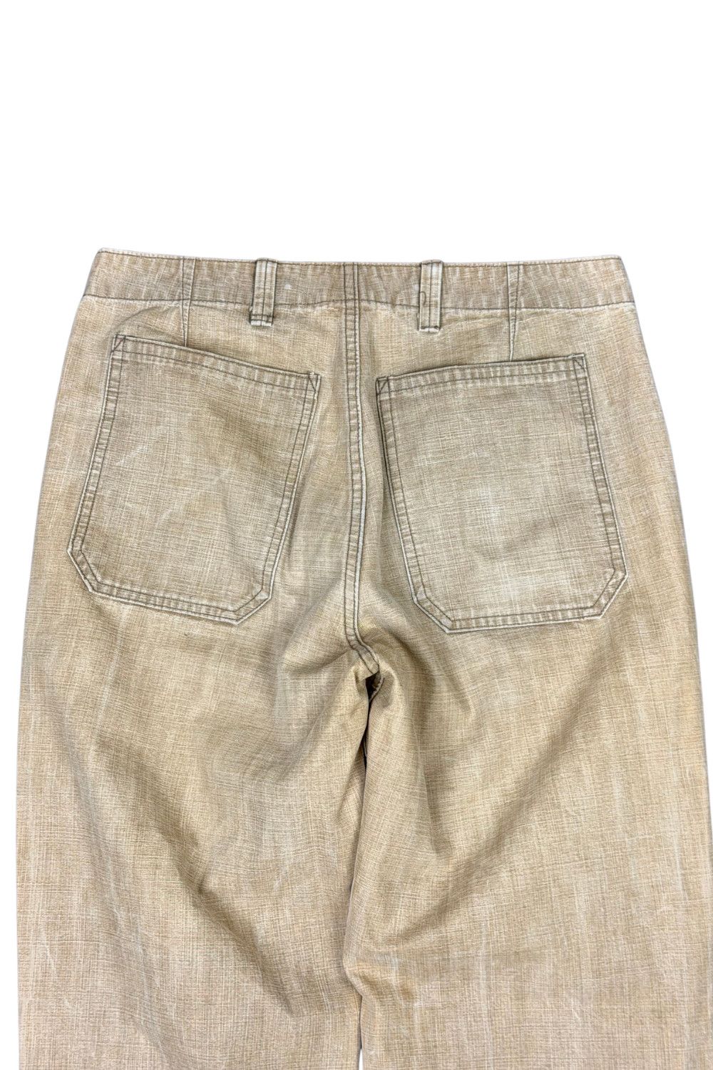 Polo Ralph Lauren RRL Ralph Lauren Japanese Fabric Workwear Trousers Beige Size US 38 / EU 54 - 15 Thumbnail