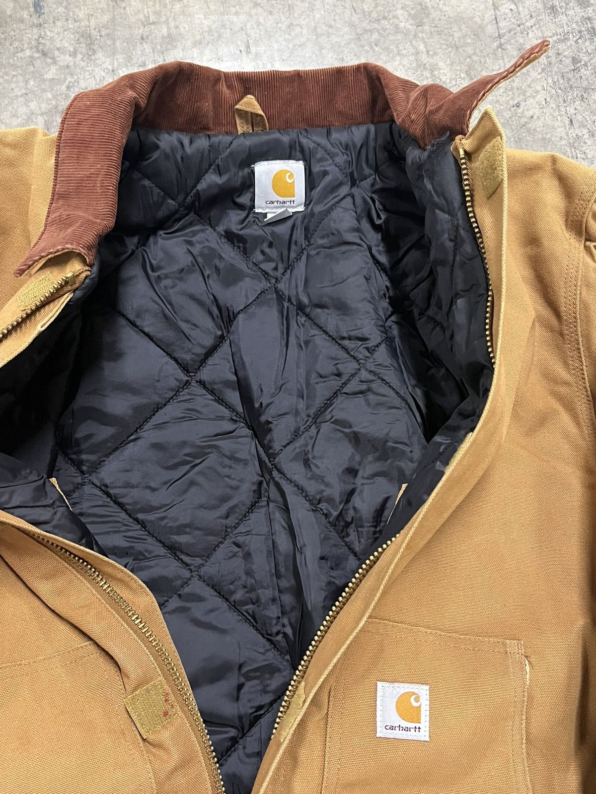 Carhartt × Vintage Carhartt vintage tan workwear jacket hype streetwear Size US XL / EU 56 / 4 - 8 Thumbnail
