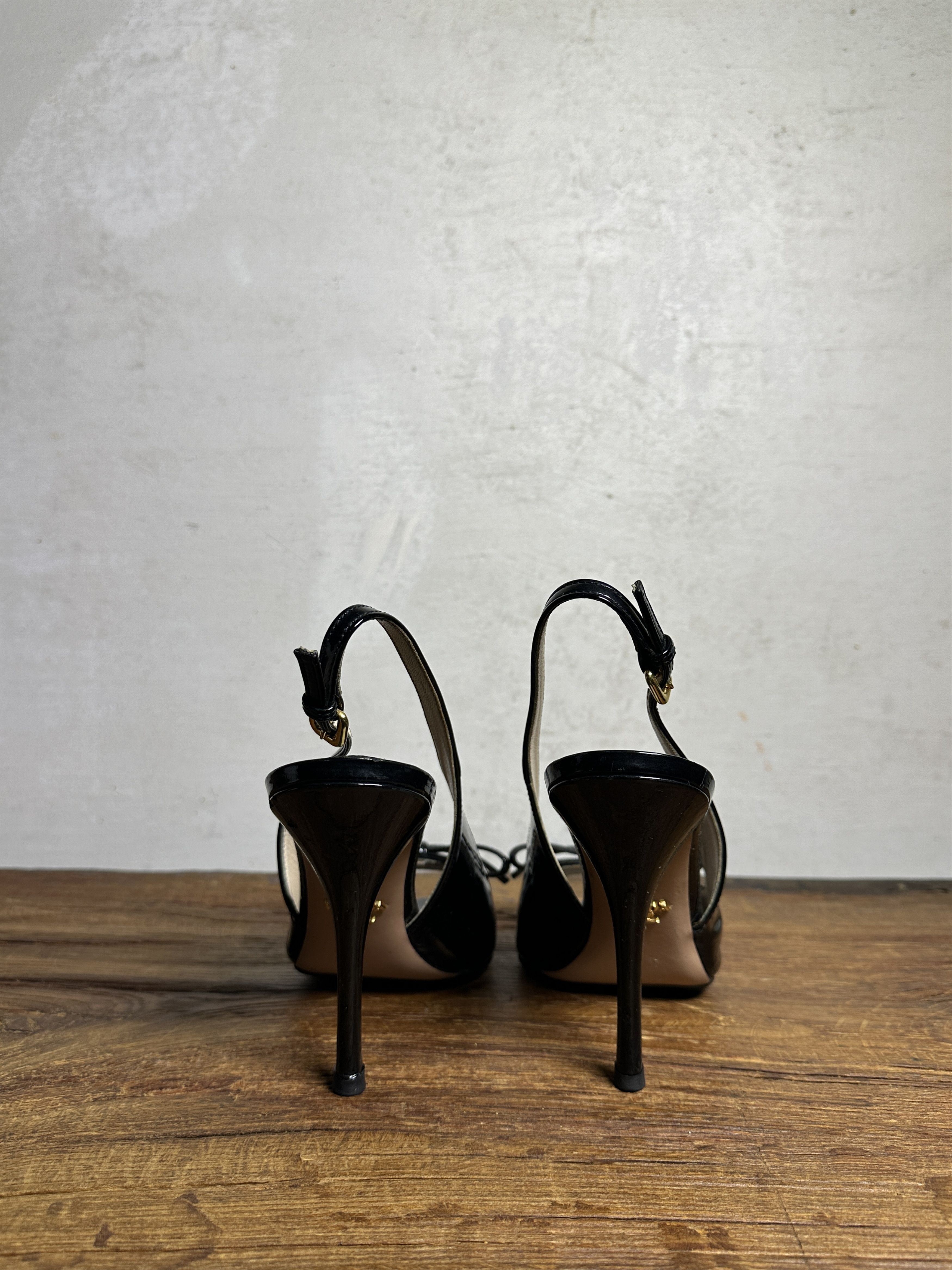 Prada Prada Patent Leather Mules Size US 9 / IT 39 - 7 Thumbnail