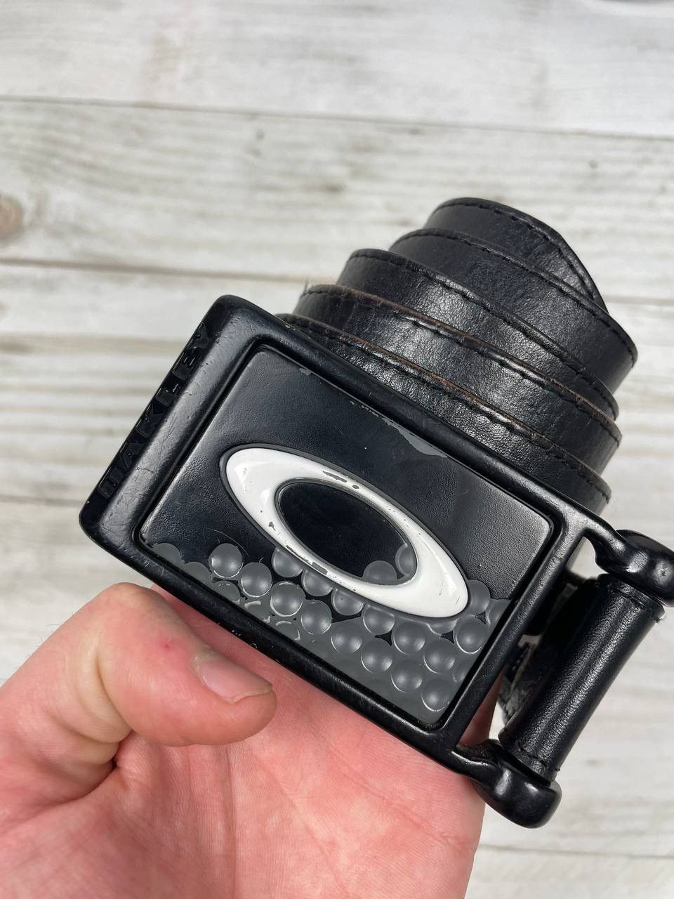 Oakley Vintage Oakley Leather Belt 00s Gorpcore Size ONE SIZE - 3 Thumbnail