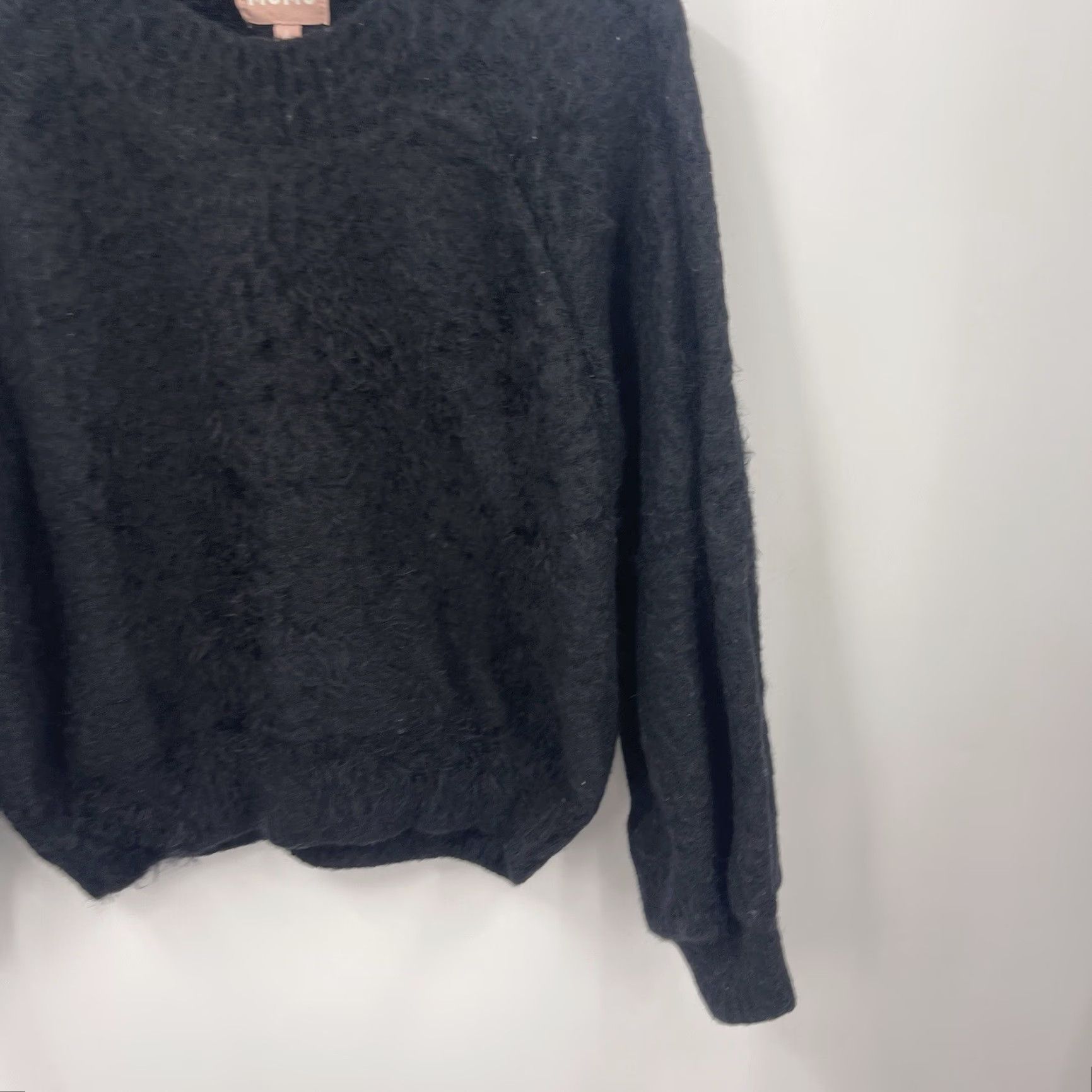 Show Me Your MuMu Show Me Your MuMu Sweater Womens L Black Soft Cozy Turtleneck Long Sleeve Classic Knit Size L / US 10 / IT 46 - 4 Thumbnail