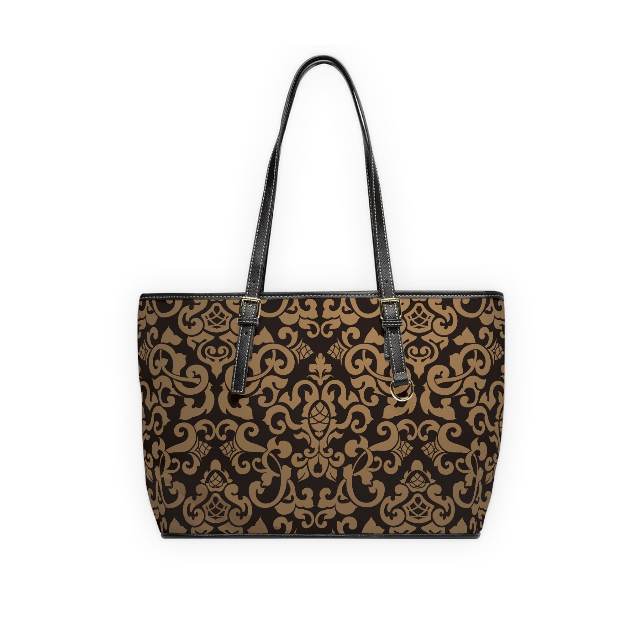 The Unbranded Brand Victorian Design PU Leather Shoulder Bag Size ONE SIZE - 1 Thumbnail
