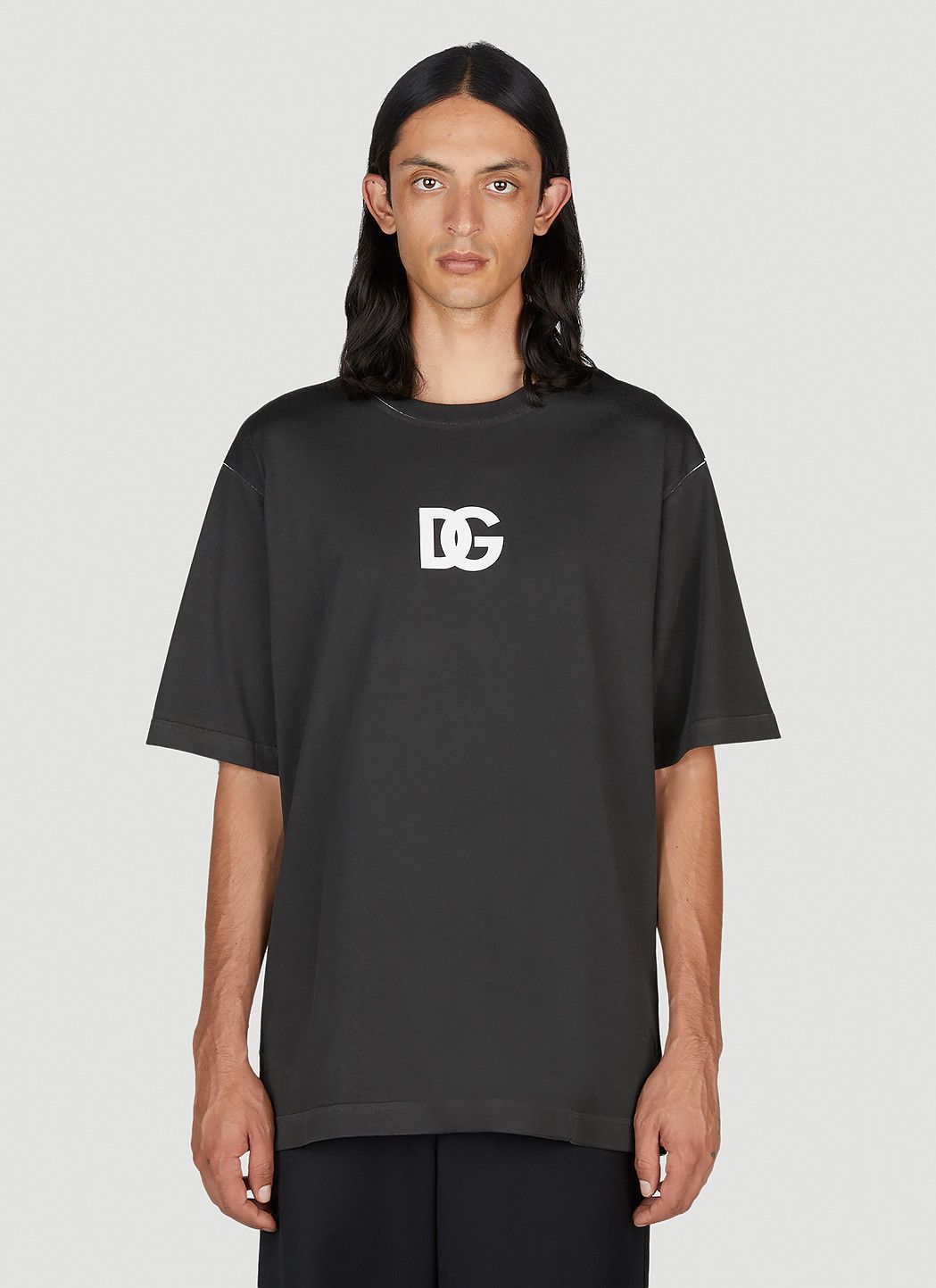 Dolce & Gabbana DG Logo Print T-Shirt Size US L / EU 52-54 / 3 - 1 Thumbnail