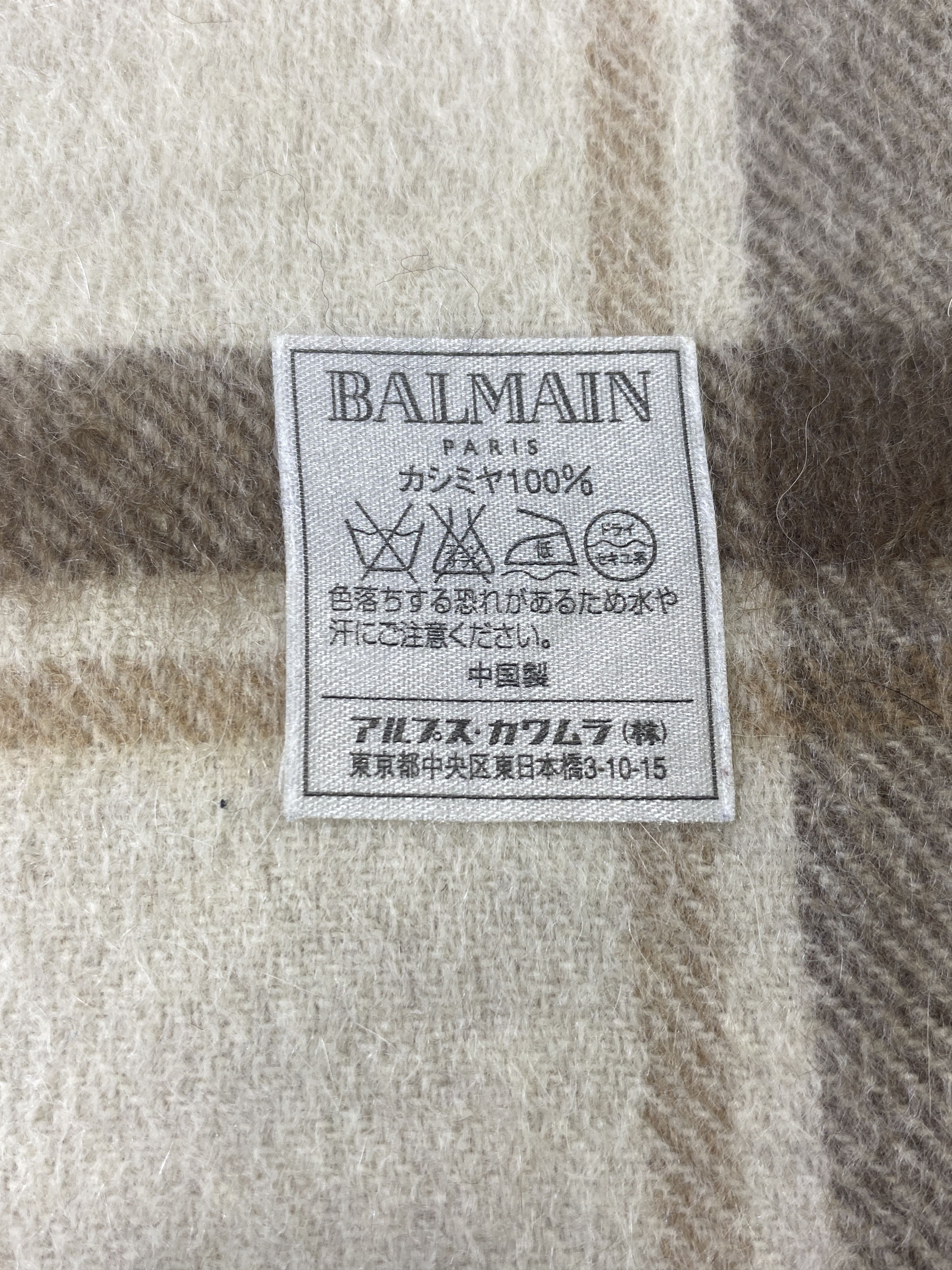 Balmain BALMAIN Scarf / Muffler / Neckwear -T765 Size ONE SIZE - 6 Thumbnail