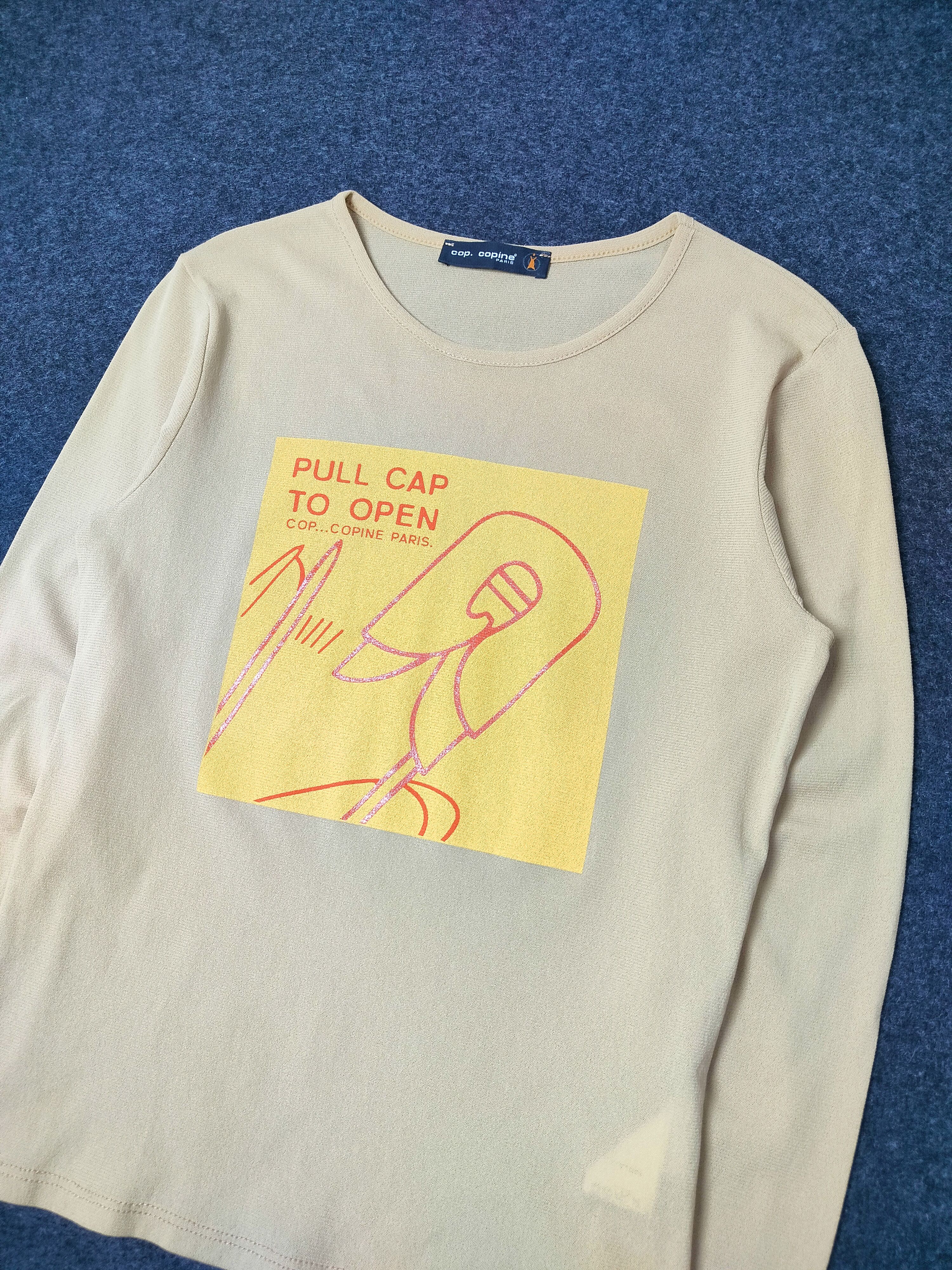Cop Copine Vintage Y2k Cop Copine Paris Mesh Long sleeve Size M / US 6-8 / IT 42-44 - 3 Thumbnail