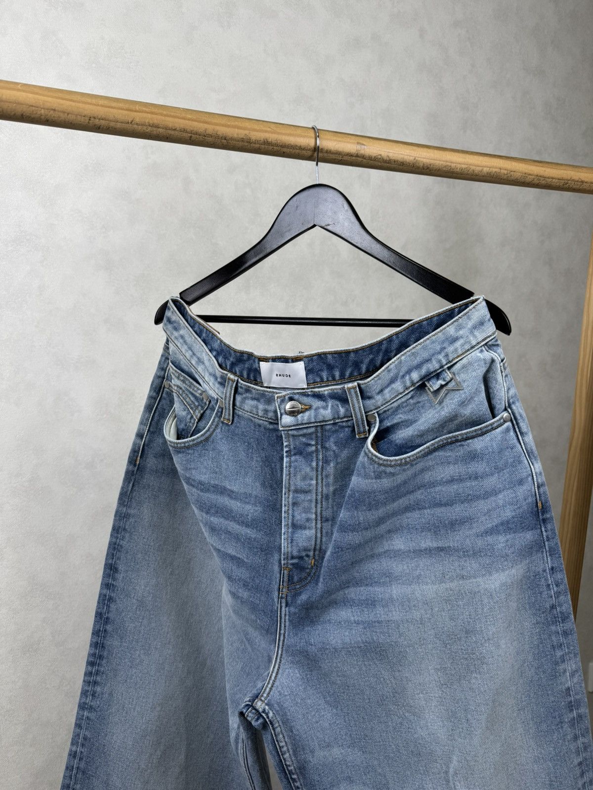 Rhude Rhude relaxed baggy jeans Size US 36 / EU 52 - 4 Thumbnail