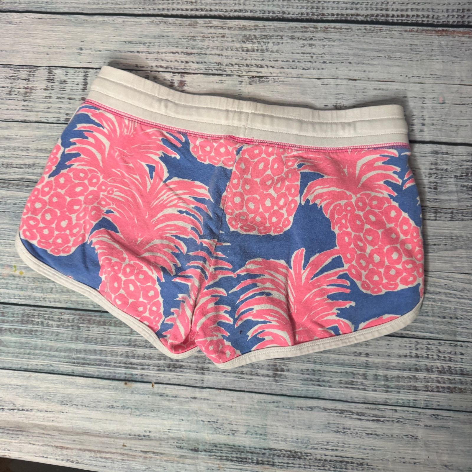 Lilly Pulitzer Lilly Pulitzer Chrissy Shorts Blue Haven Little Flamenco SM Size 27" / US 4 / IT 40 - 3 Thumbnail