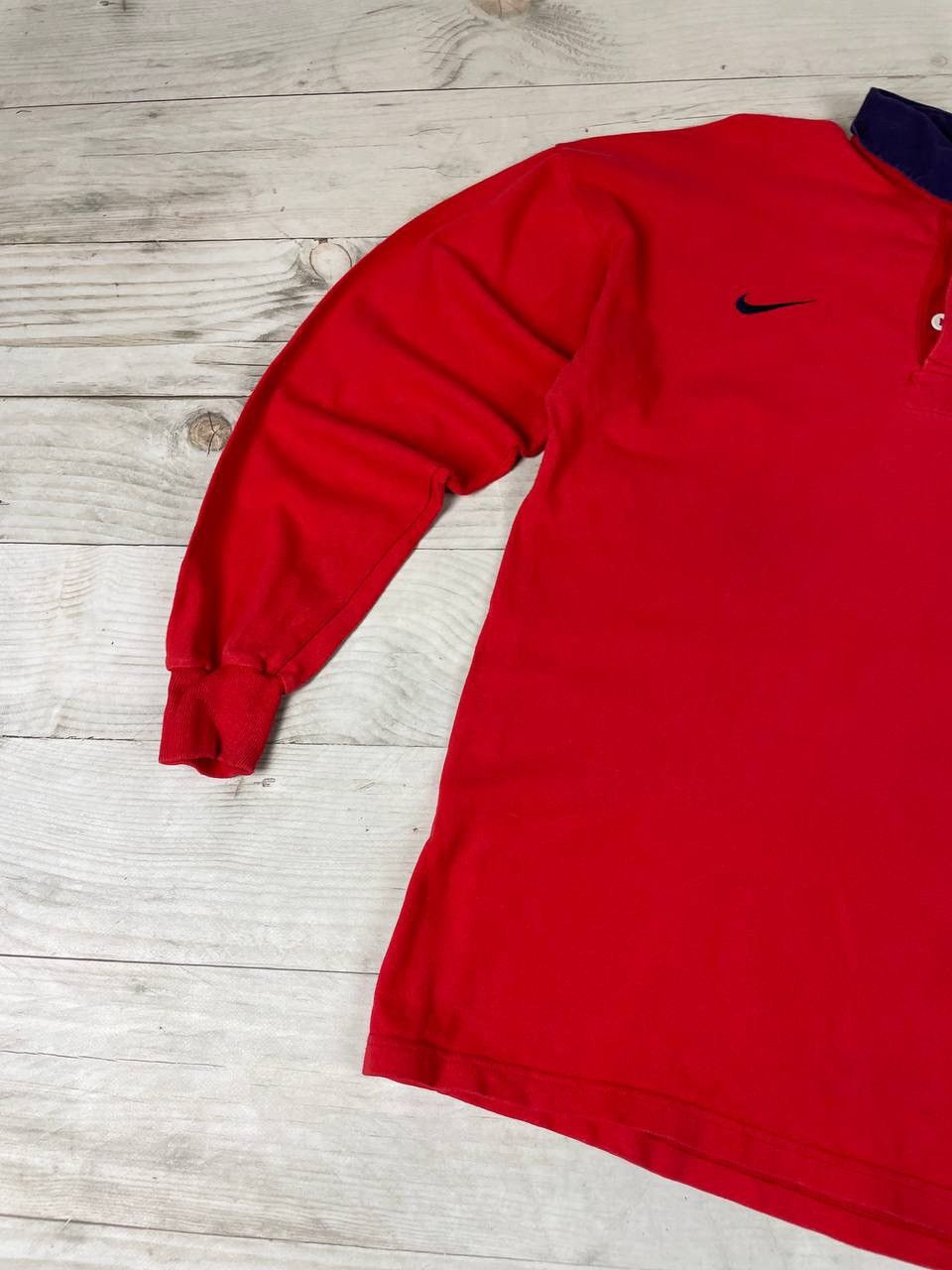 Nike Vintage NIKE RFU England Rugby Union Long Sleeve Shirt 90s Size US L / EU 52-54 / 3 - 10 Thumbnail