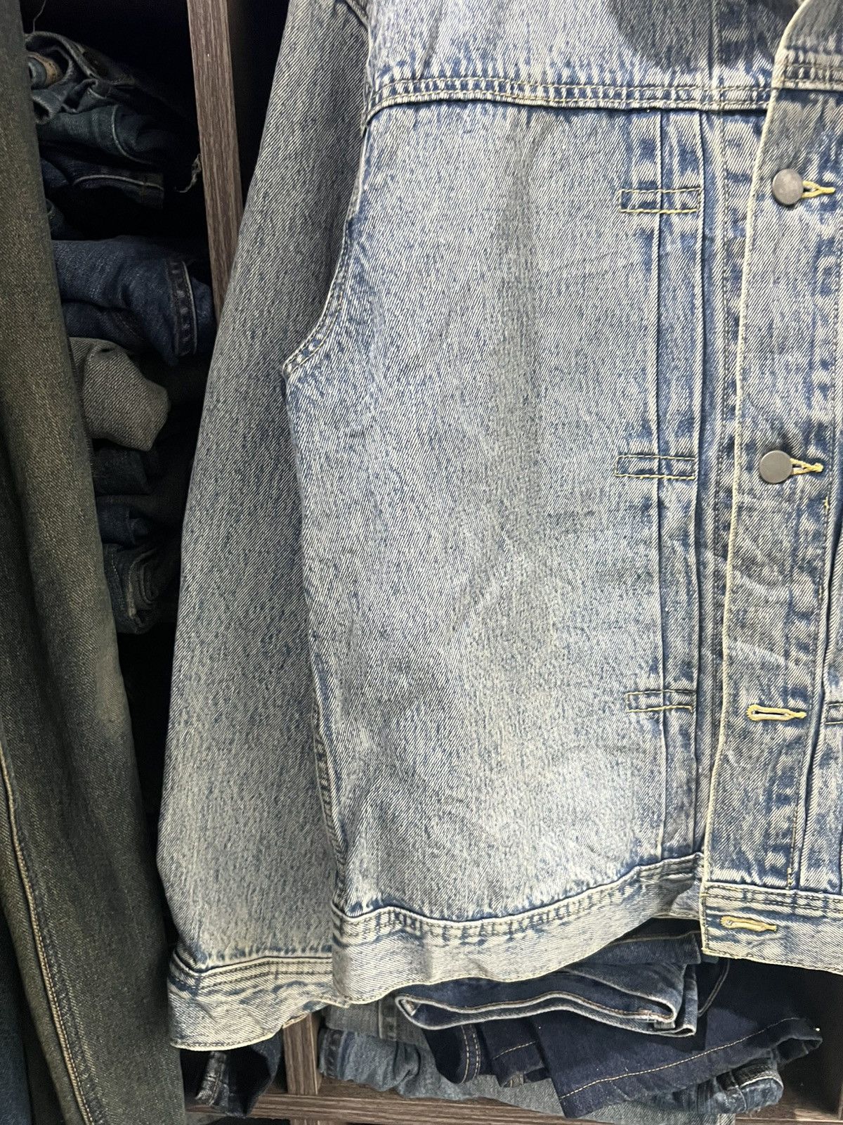 GU 🔥Rare Gu x 2001:A Space Oddyssey Denim Jacket Size US M / EU 48-50 / 2 - 8 Thumbnail