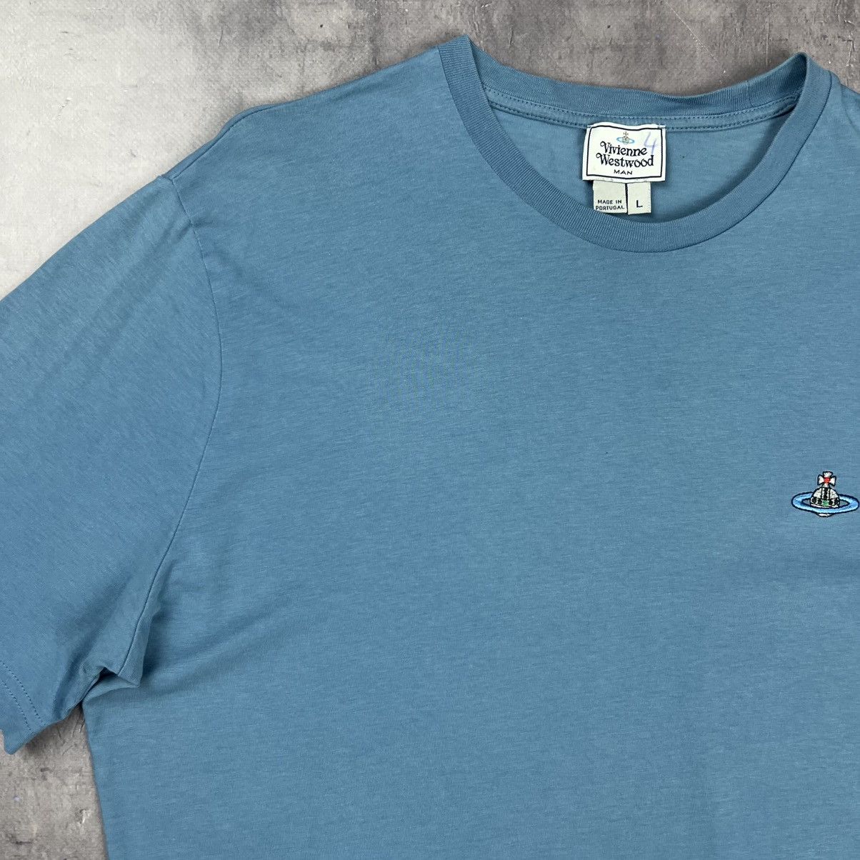 Vivienne Westwood Rare! Vivienne Westwood Luxury Tee Ord Logo Size US L / EU 52-54 / 3 - 3 Thumbnail