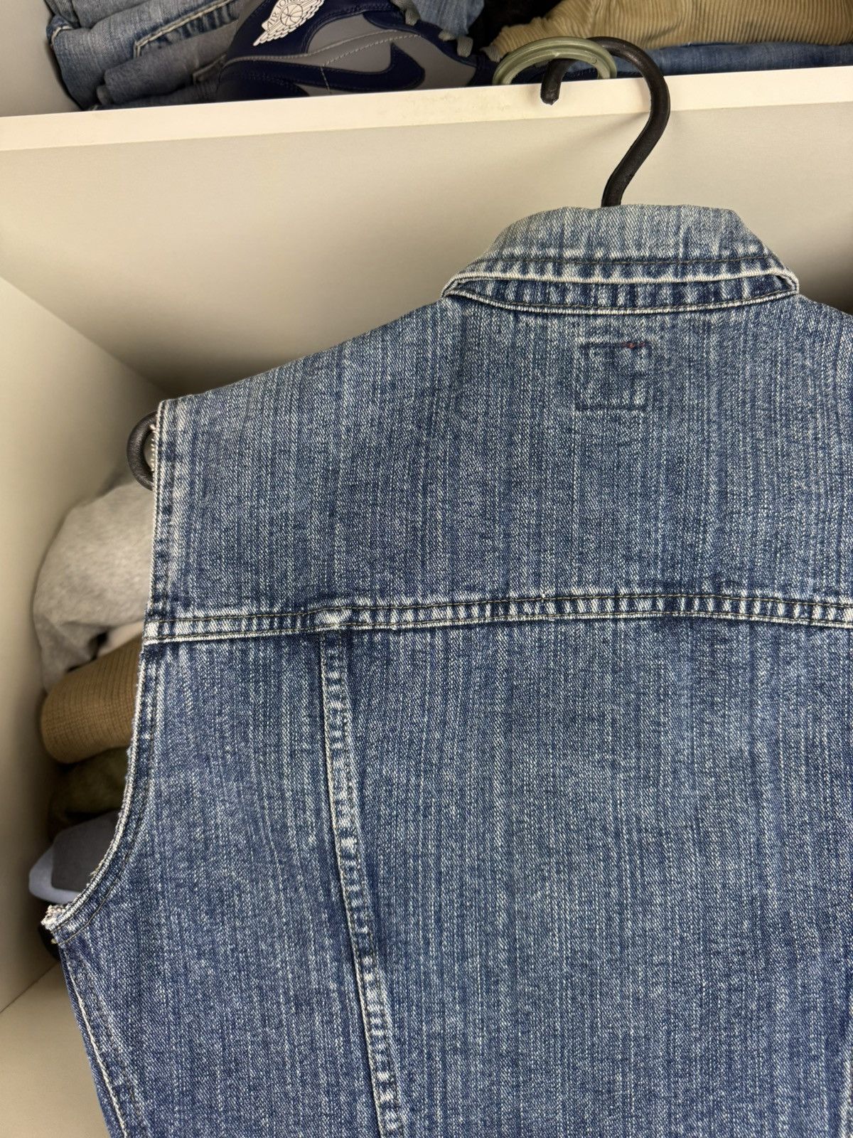 Miss Sixty Miss Sixty Vintage Denim Trucker Vest Made in Italy Y2K Size M / US 6-8 / IT 42-44 - 19 Thumbnail