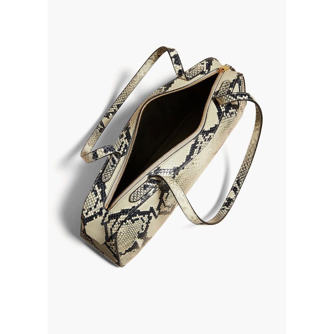 KHAITE KHAITE Simona Natural Embossed Leather Shoulder Bag New And Size ONE SIZE - 3 Thumbnail