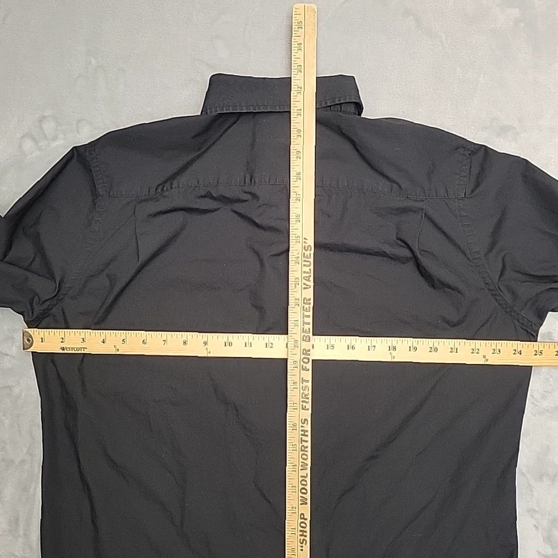 Merona Merona Shirt Mens L Black Button-Up Casual Dress Work Office Minimal Classic Size US L / EU 52-54 / 3 - 6 Thumbnail