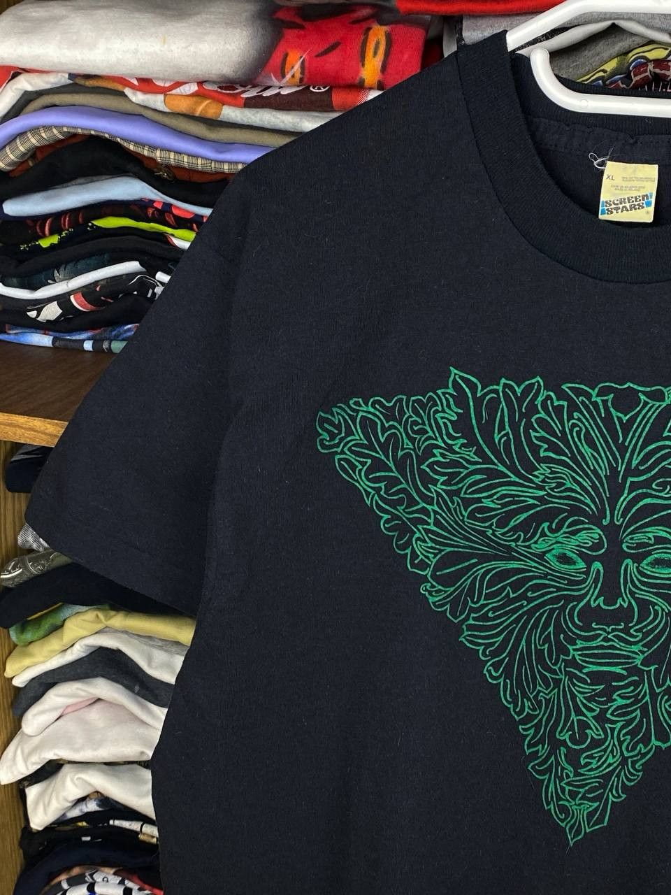 Vintage Vintage Tree Roots Face 90s Graphic y2k Tee Size US XL / EU 56 / 4 - 2 Thumbnail