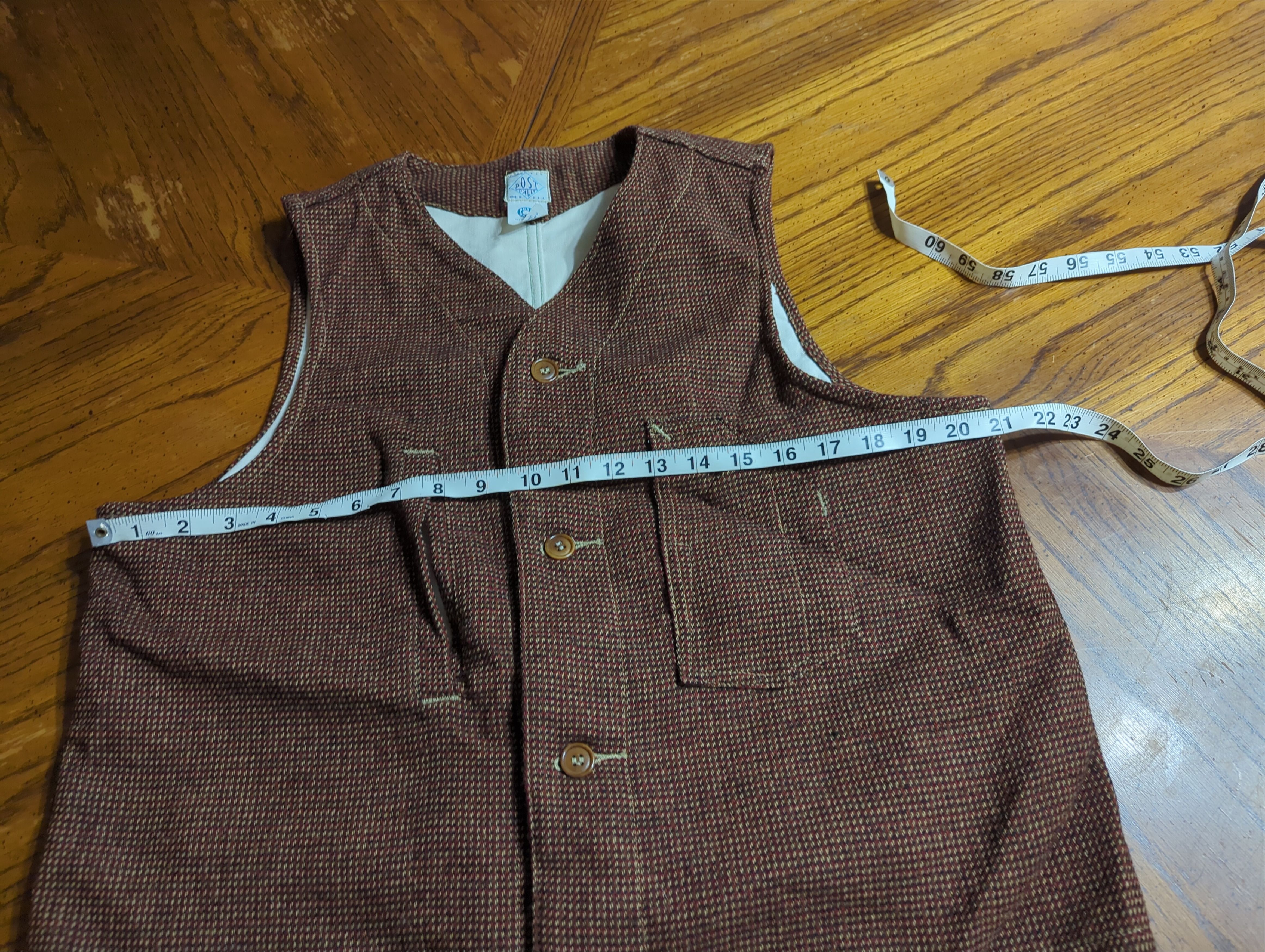 Post Overalls Post Overalls Vest L Size US L / EU 52-54 / 3 - 3 Thumbnail